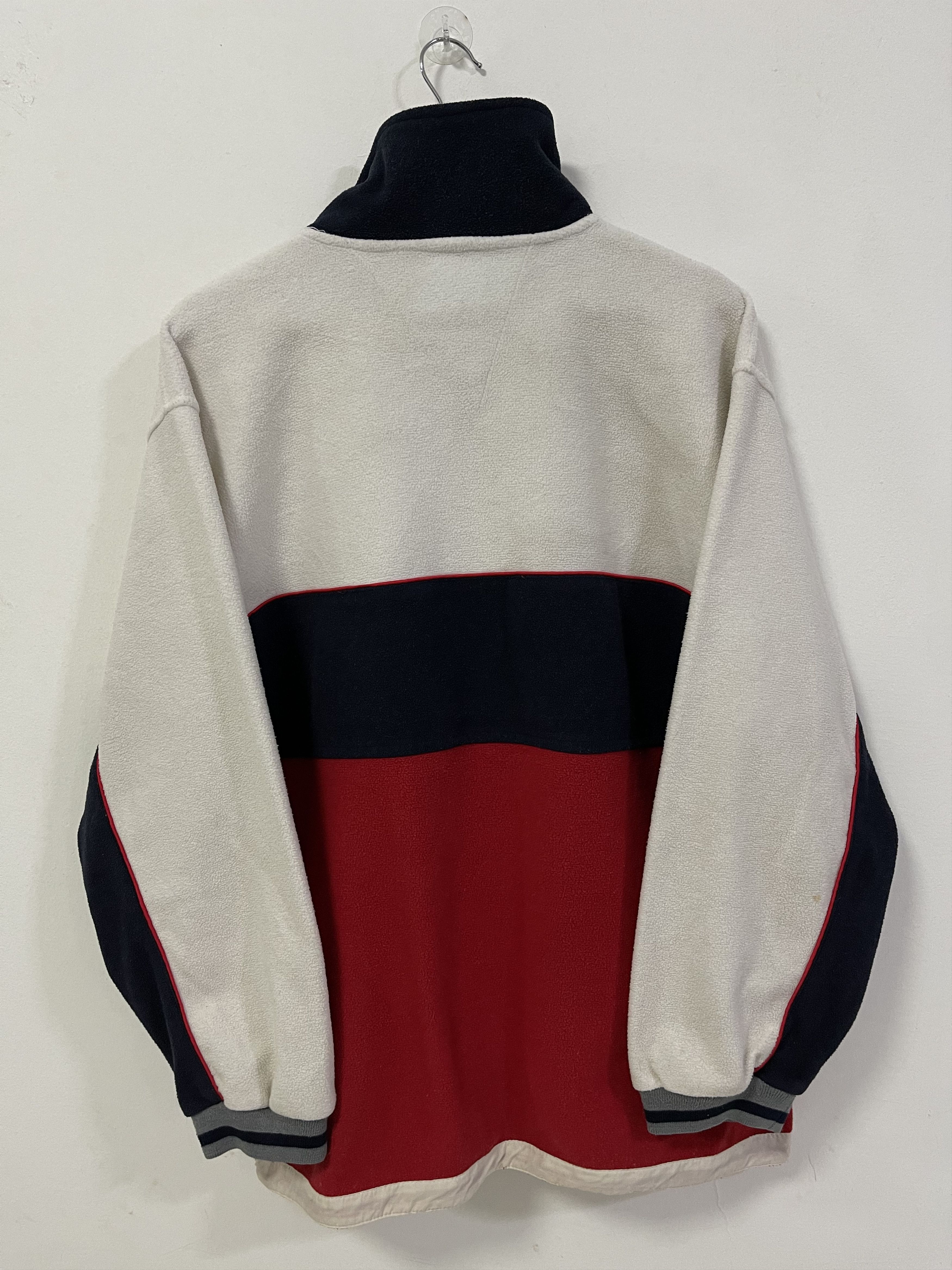 Le Coq Sportif Vintage Le Cof Sportif Mini Logo Fleece Zip Up Colourblok Size US L / EU 52-54 / 3 - 9 Thumbnail