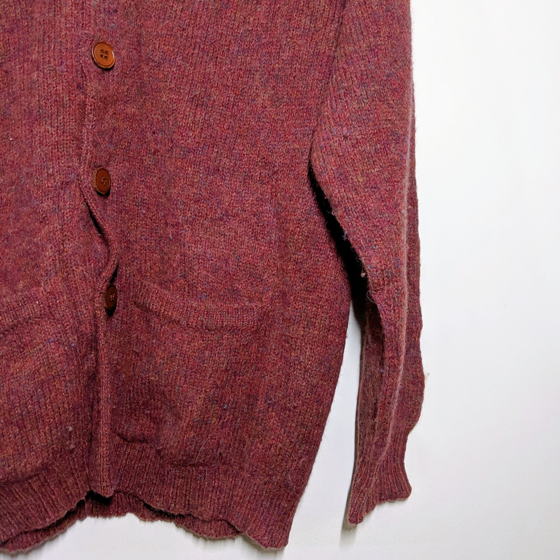Japanese Brand Vintage Barrie Cardigan Knitwear Sweater with Pocket Size US L / EU 52-54 / 3 - 2 Thumbnail