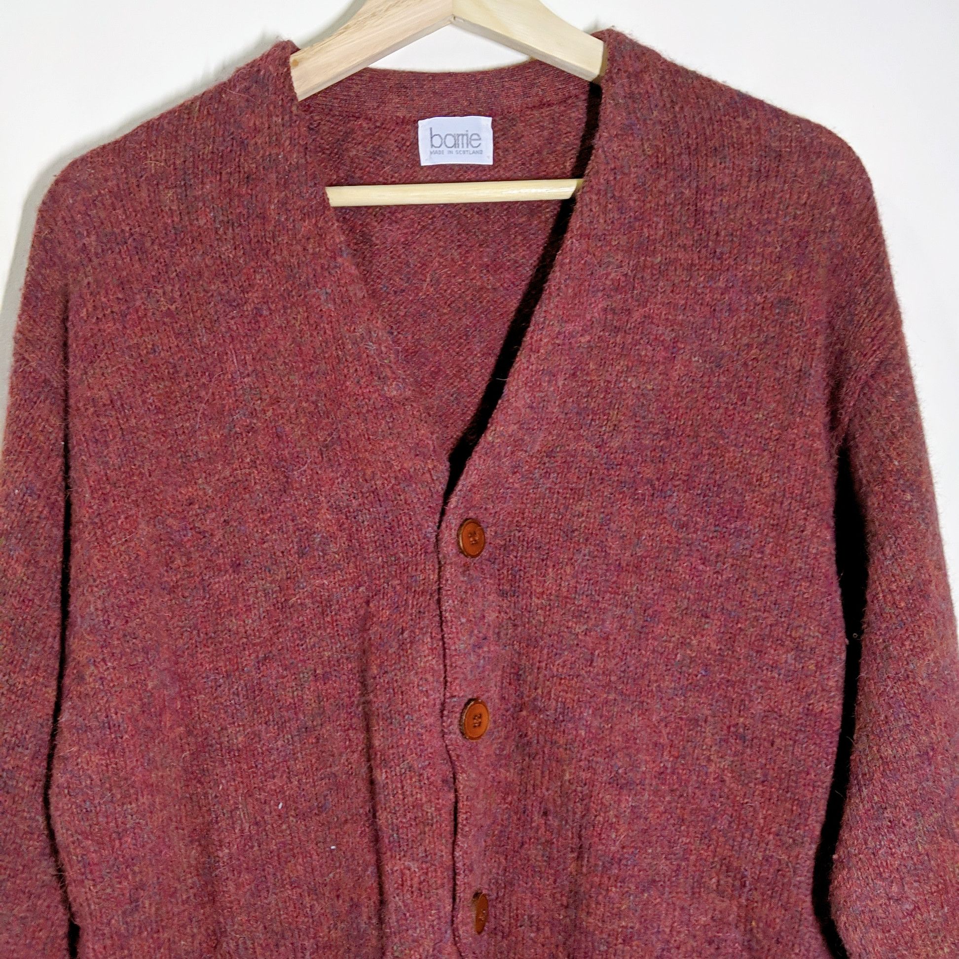 Japanese Brand Vintage Barrie Cardigan Knitwear Sweater with Pocket Size US L / EU 52-54 / 3 - 4 Thumbnail
