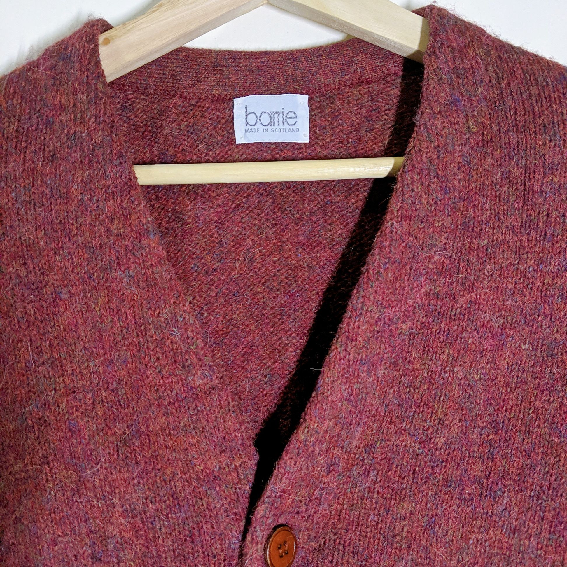 Japanese Brand Vintage Barrie Cardigan Knitwear Sweater with Pocket Size US L / EU 52-54 / 3 - 7 Thumbnail