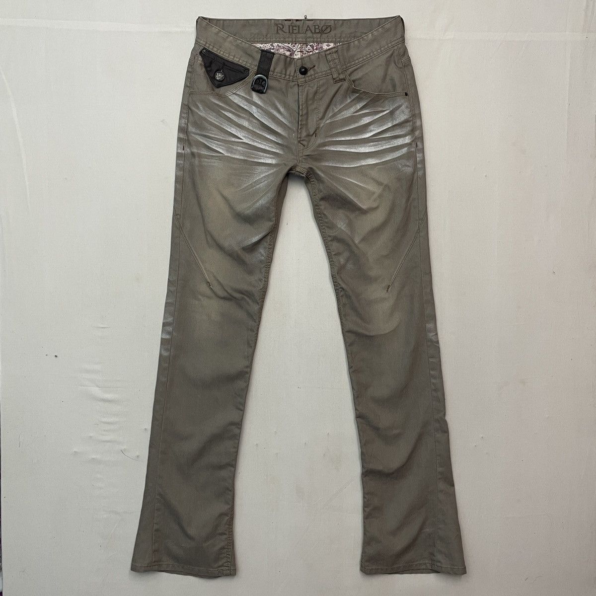 Japanese Brand Vintage RIELABO Japan Trousers Casual Pants RARE W32 Size US 32 / EU 48 - 1 Thumbnail