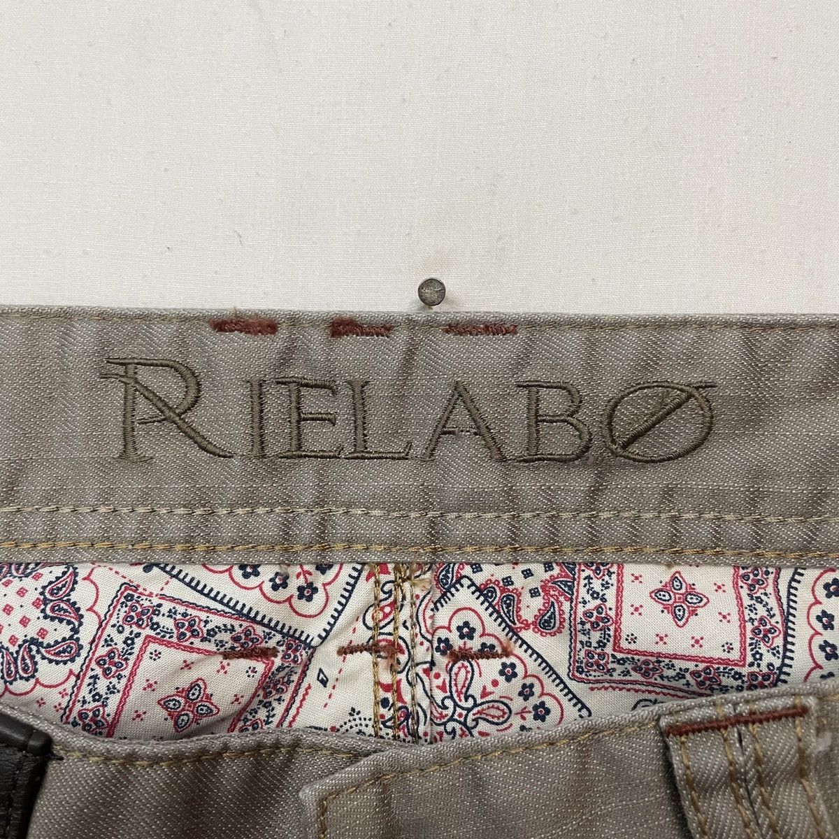 Japanese Brand Vintage RIELABO Japan Trousers Casual Pants RARE W32 Size US 32 / EU 48 - 5 Thumbnail