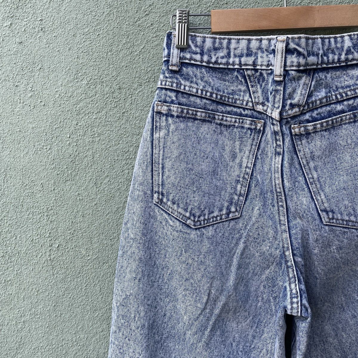 Japanese Brand Vintage BOBSON Ultra Wide Light Wash Denim Pants Size US 27 - 9 Thumbnail