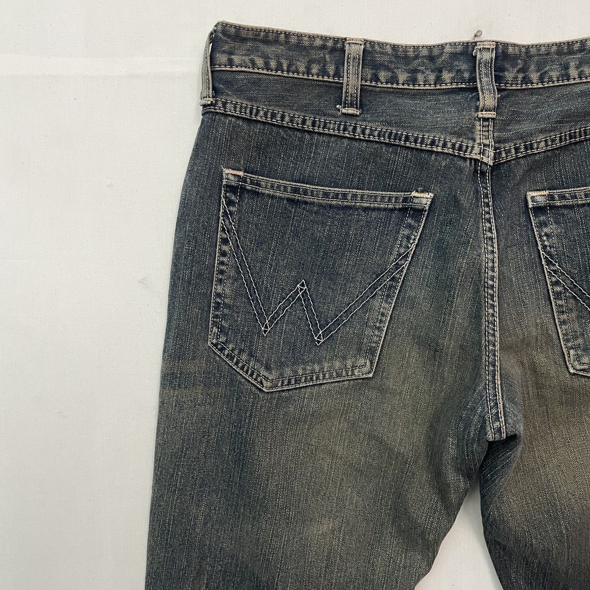 Wrangler Vintage WRANGLER Five Pocket Denim Jeans Pants! Size US 35 - 10 Thumbnail