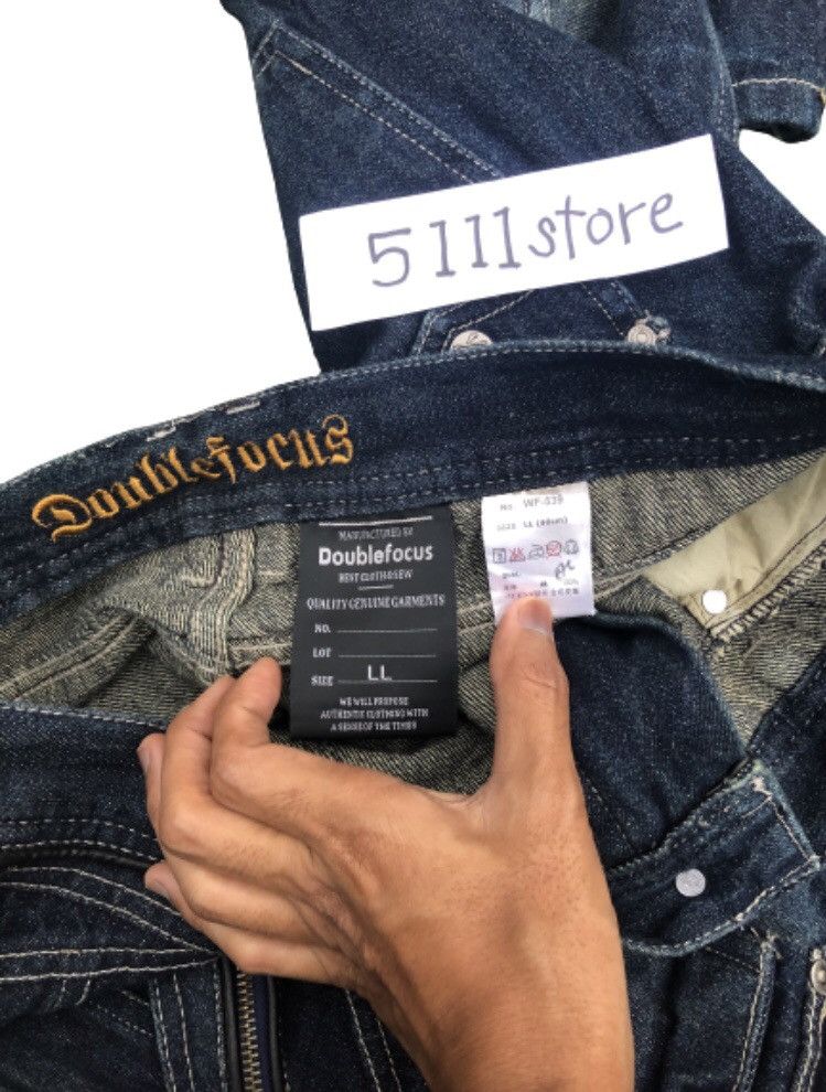 Japanese Brand MULTIPOCKET TACTICAL DENIM BY DOUBLE FOCUS Size US 34 / EU 50 - 4 Thumbnail