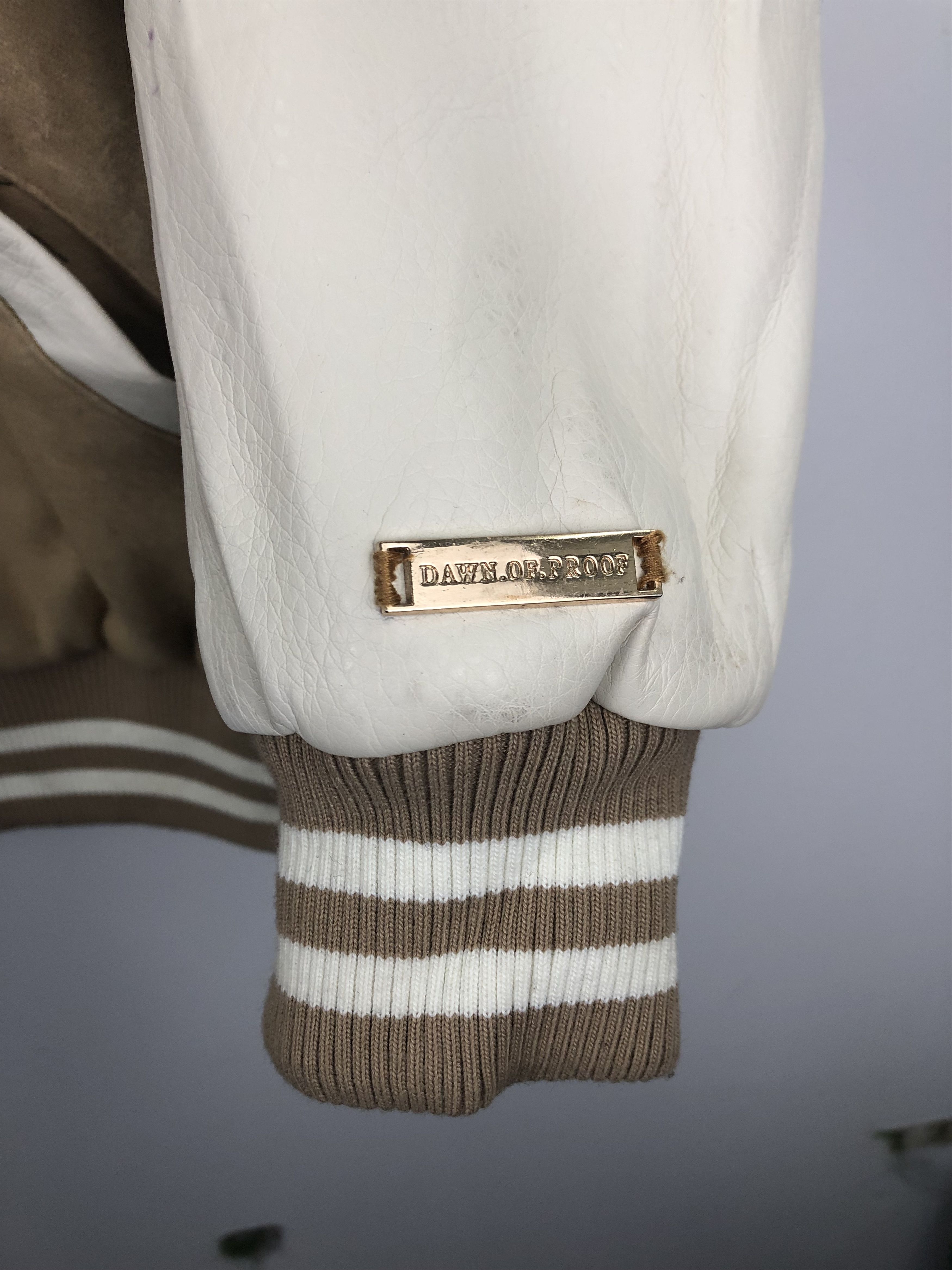 Vintage Vintage Japanese Brand Embroidery Varsity Leather V0377 Size US XL / EU 56 / 4 - 5 Thumbnail