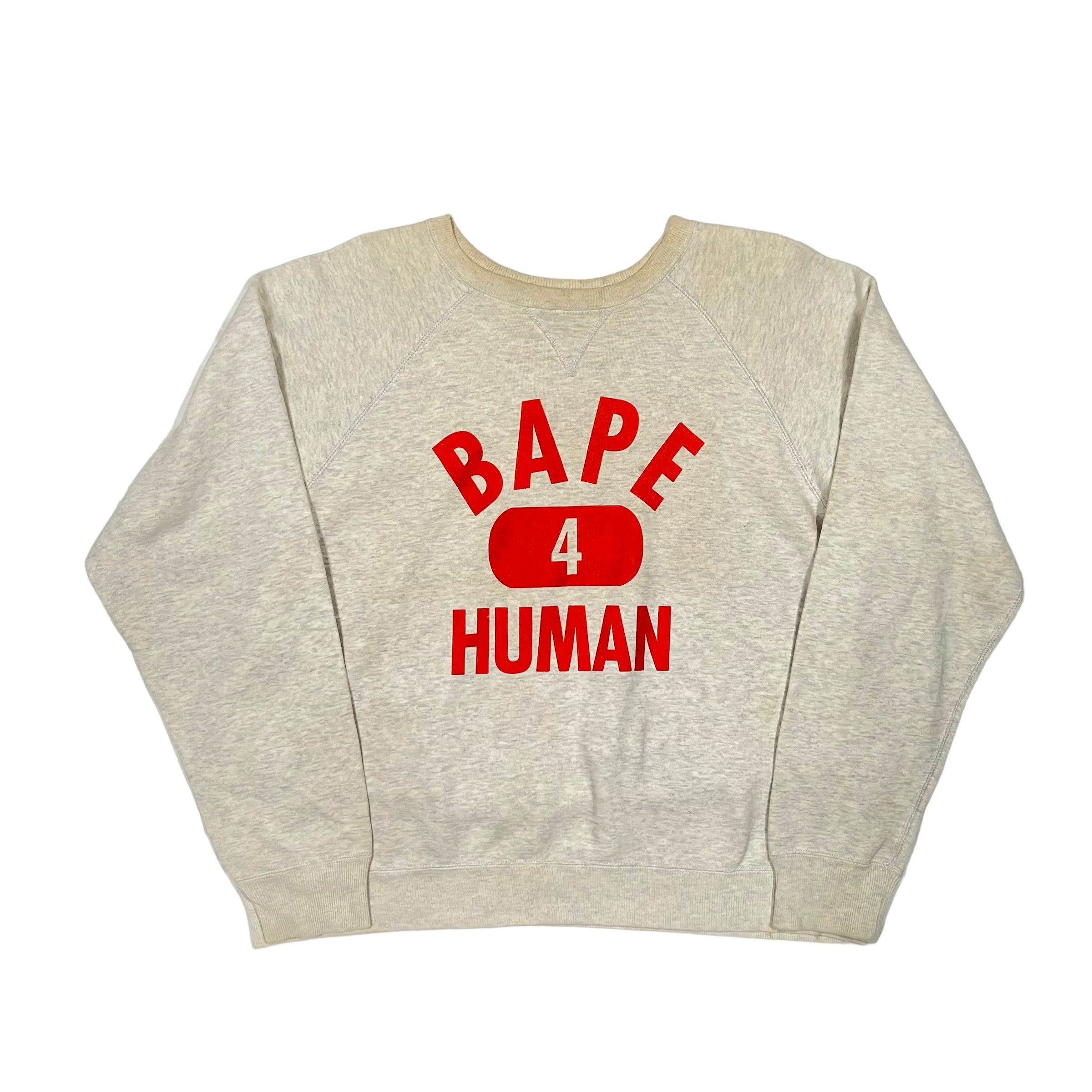 Bape Bape 4 Human Varsity Style Jumper Sweatshirt Size US L / EU 52-54 / 3 - 1 Thumbnail