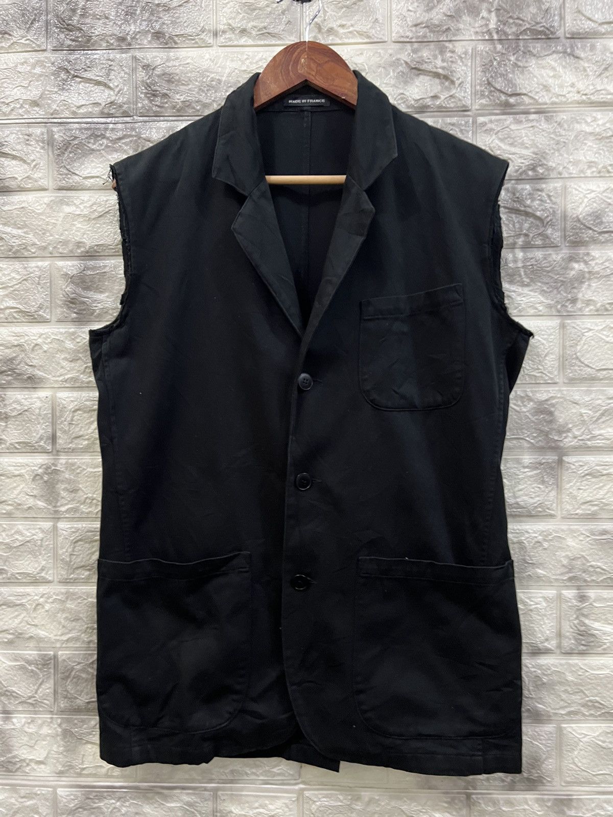 agnes b. Agnes B. Crop sleeve Cotton Jacket Size US S / EU 44-46 / 1 - 2 Thumbnail