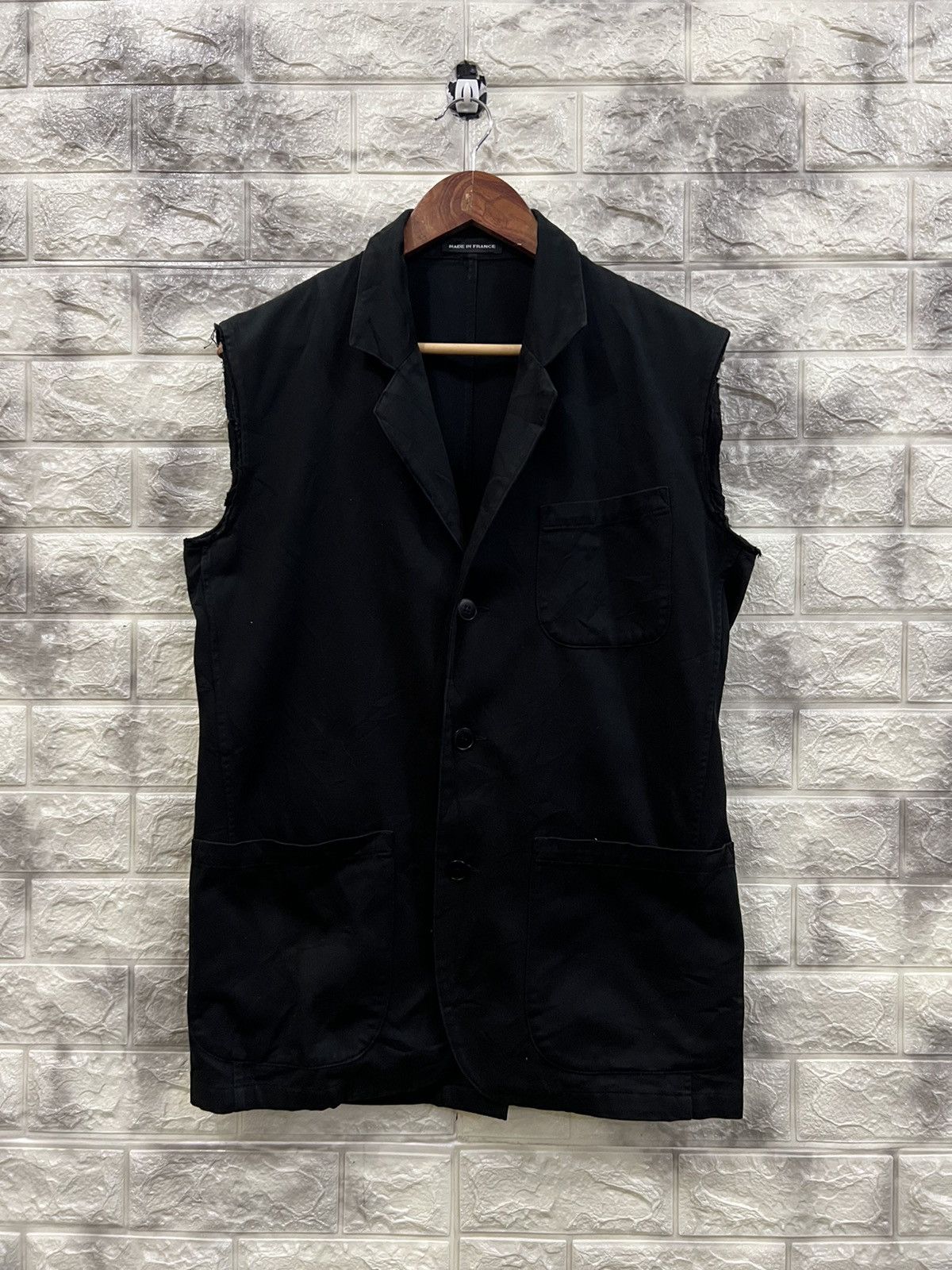 agnes b. Agnes B. Crop sleeve Cotton Jacket Size US S / EU 44-46 / 1 - 1 Thumbnail