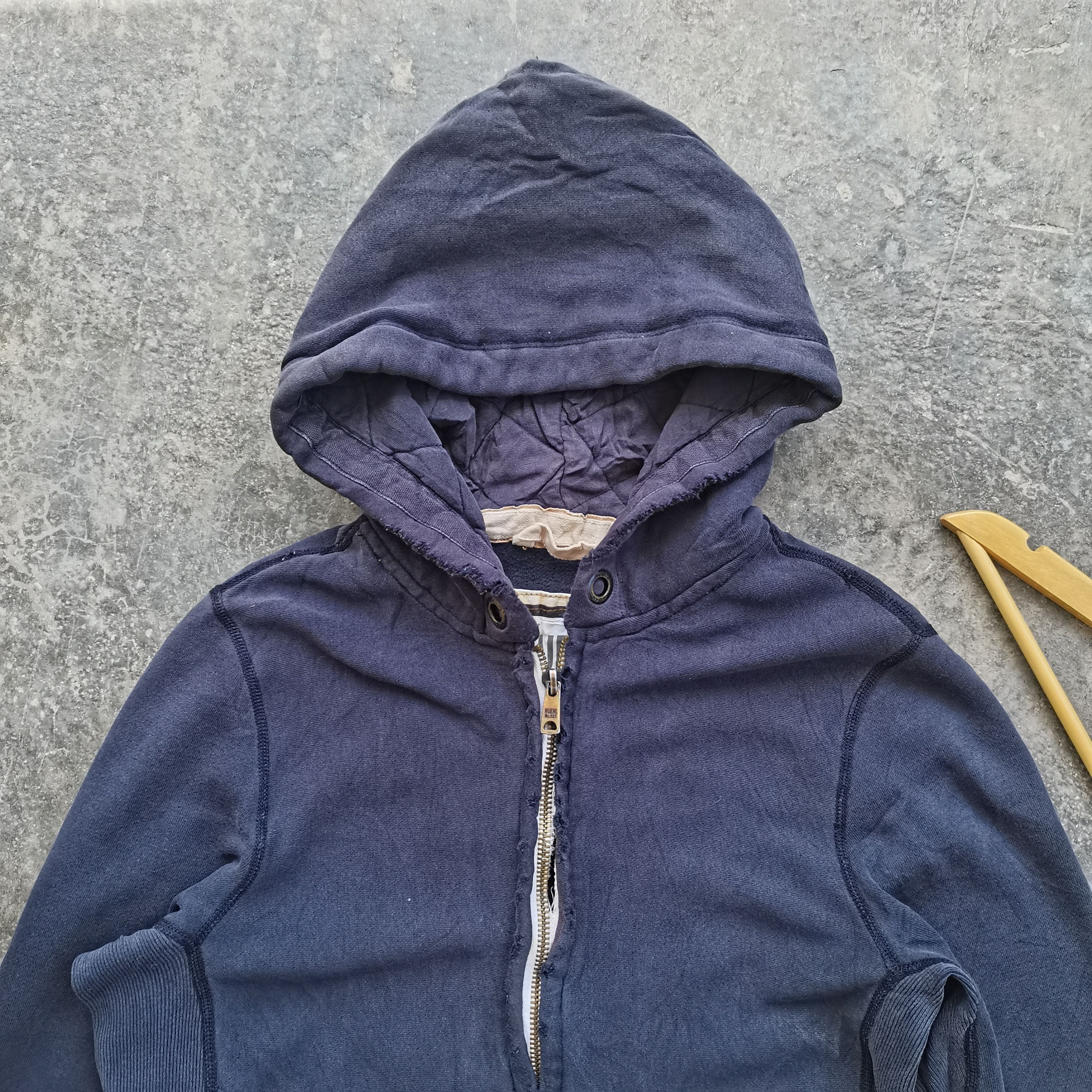 Ruehl No. 925 Steals🔥 Crazy Vintage RUEHL No.925 Distress Hoodie Size US S / EU 44-46 / 1 - 3 Thumbnail