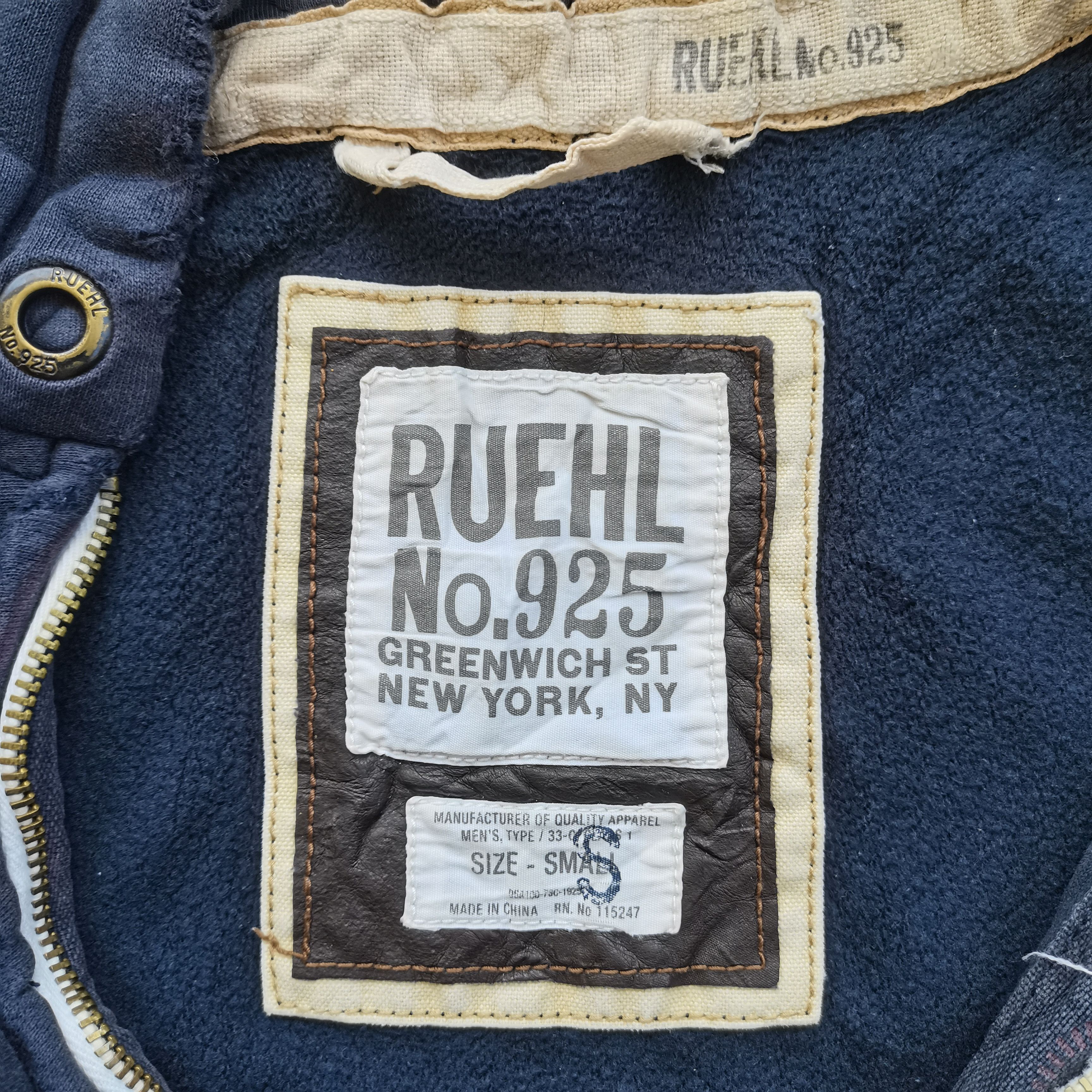Ruehl No. 925 Steals🔥 Crazy Vintage RUEHL No.925 Distress Hoodie Size US S / EU 44-46 / 1 - 14 Thumbnail