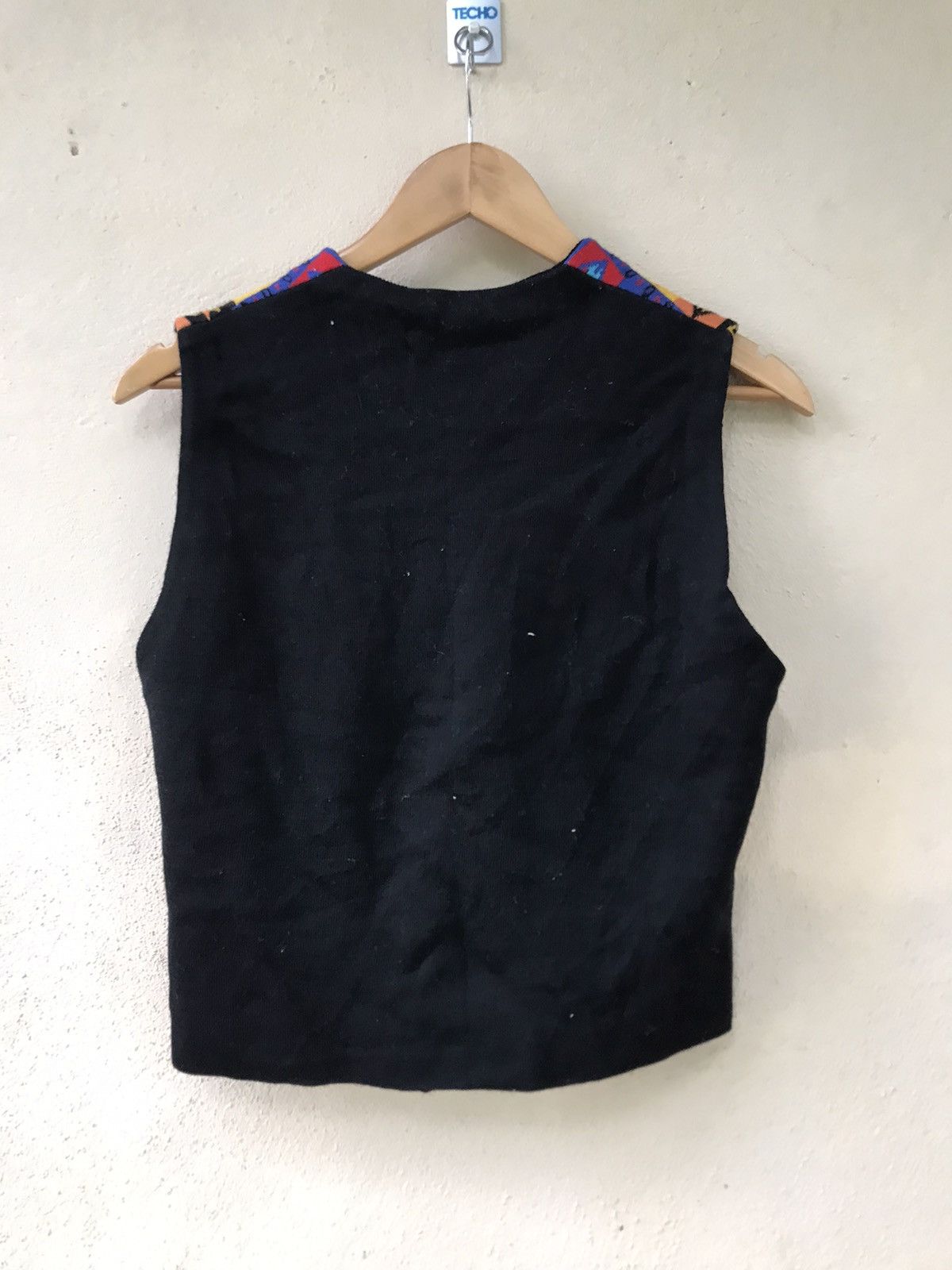 Japanese Brand MULTICOLOR Saint Joe Sleeveless Cardigan button up Size US M / EU 48-50 / 2 - 2 Thumbnail