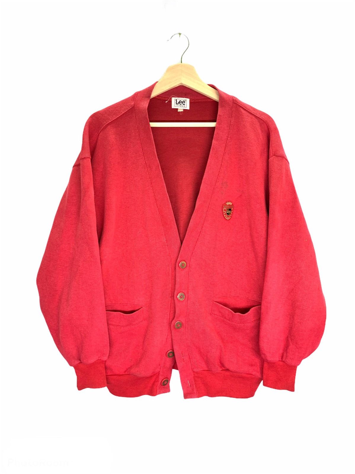 Lee Vintage 1889 Patched Lee Cardigan jacket Size US M / EU 48-50 / 2 - 1 Thumbnail