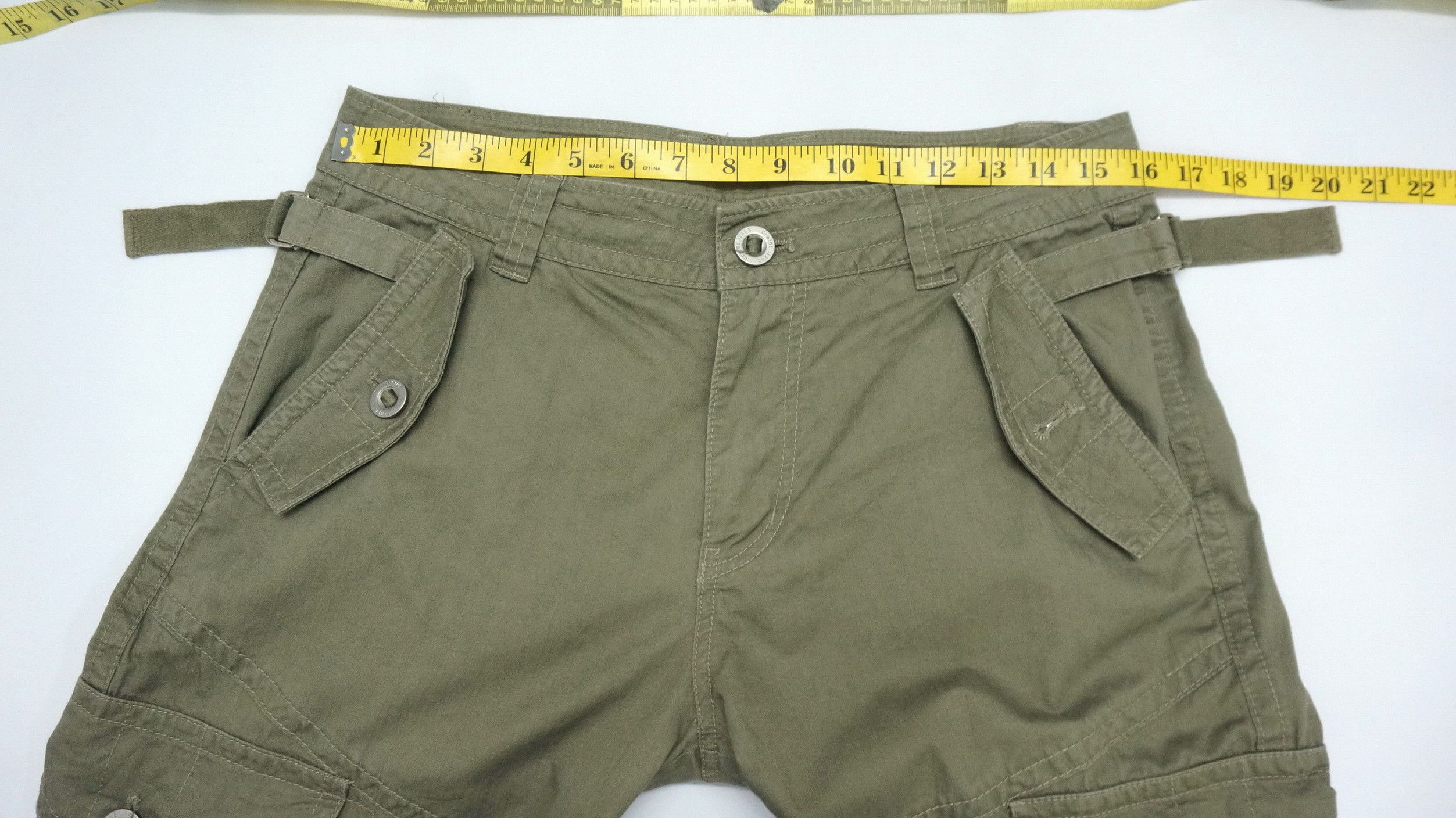 Japanese Brand Fire JapanVtg CLRIDE Tactical Short Rise Cargo Pants Size US 31 - 14 Thumbnail