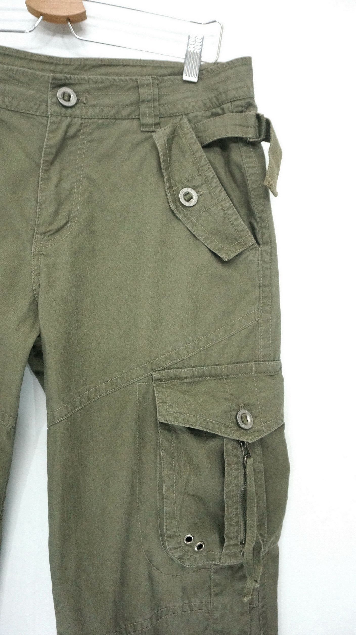 Japanese Brand Fire JapanVtg CLRIDE Tactical Short Rise Cargo Pants Size US 31 - 5 Thumbnail