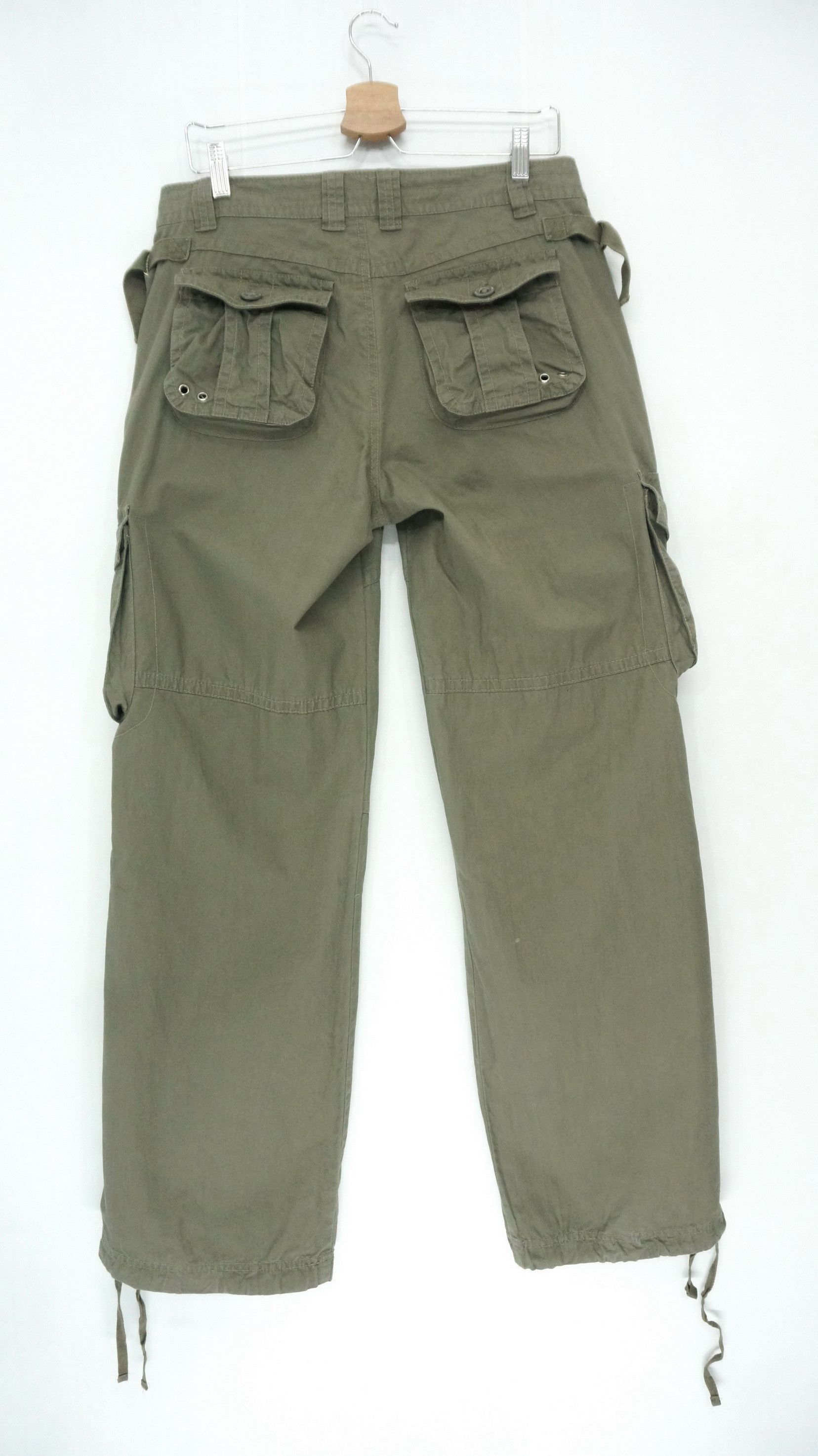 Japanese Brand Fire JapanVtg CLRIDE Tactical Short Rise Cargo Pants Size US 31 - 3 Thumbnail