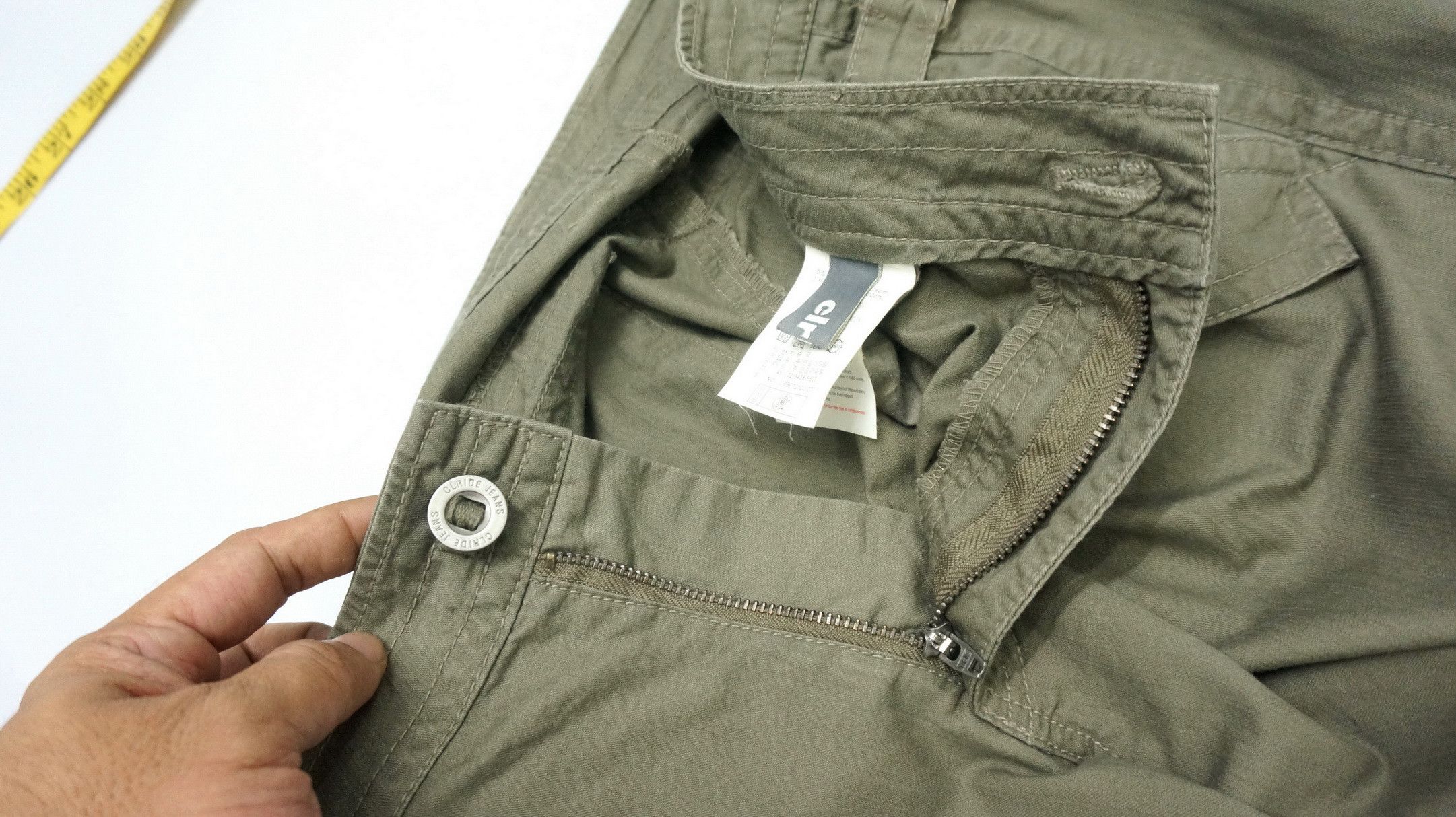 Japanese Brand Fire JapanVtg CLRIDE Tactical Short Rise Cargo Pants Size US 31 - 19 Thumbnail