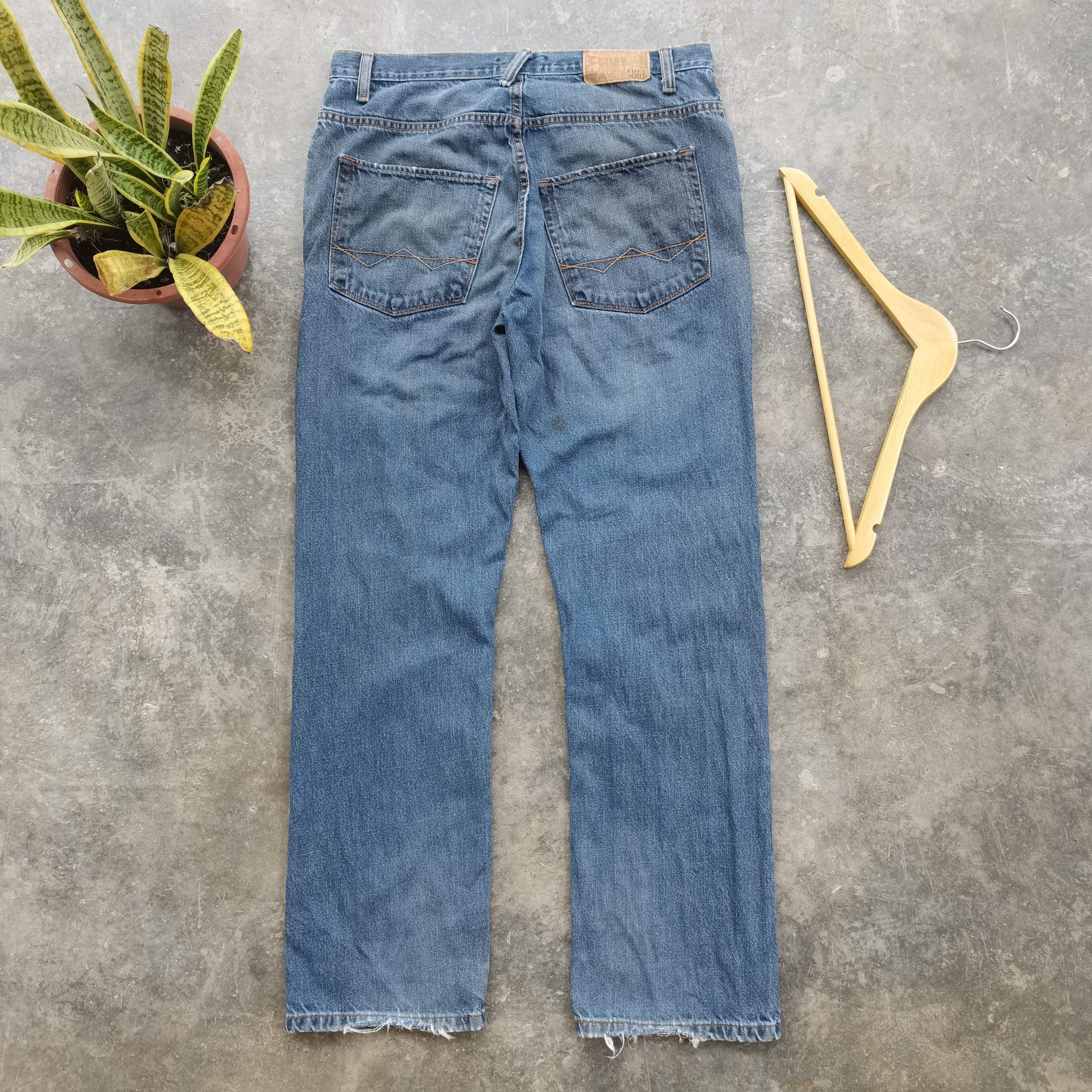 Free World Vintage FREE WORLD Denim Pants Made In Mexico Size US 32 / EU 48 - 6 Thumbnail