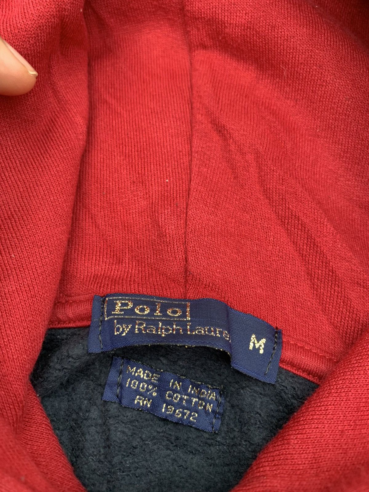 Polo Ralph Lauren × Vintage Vintage Polo Ralph Lauren Hoodie Sweatshirts Size US S / EU 44-46 / 1 - 3 Thumbnail