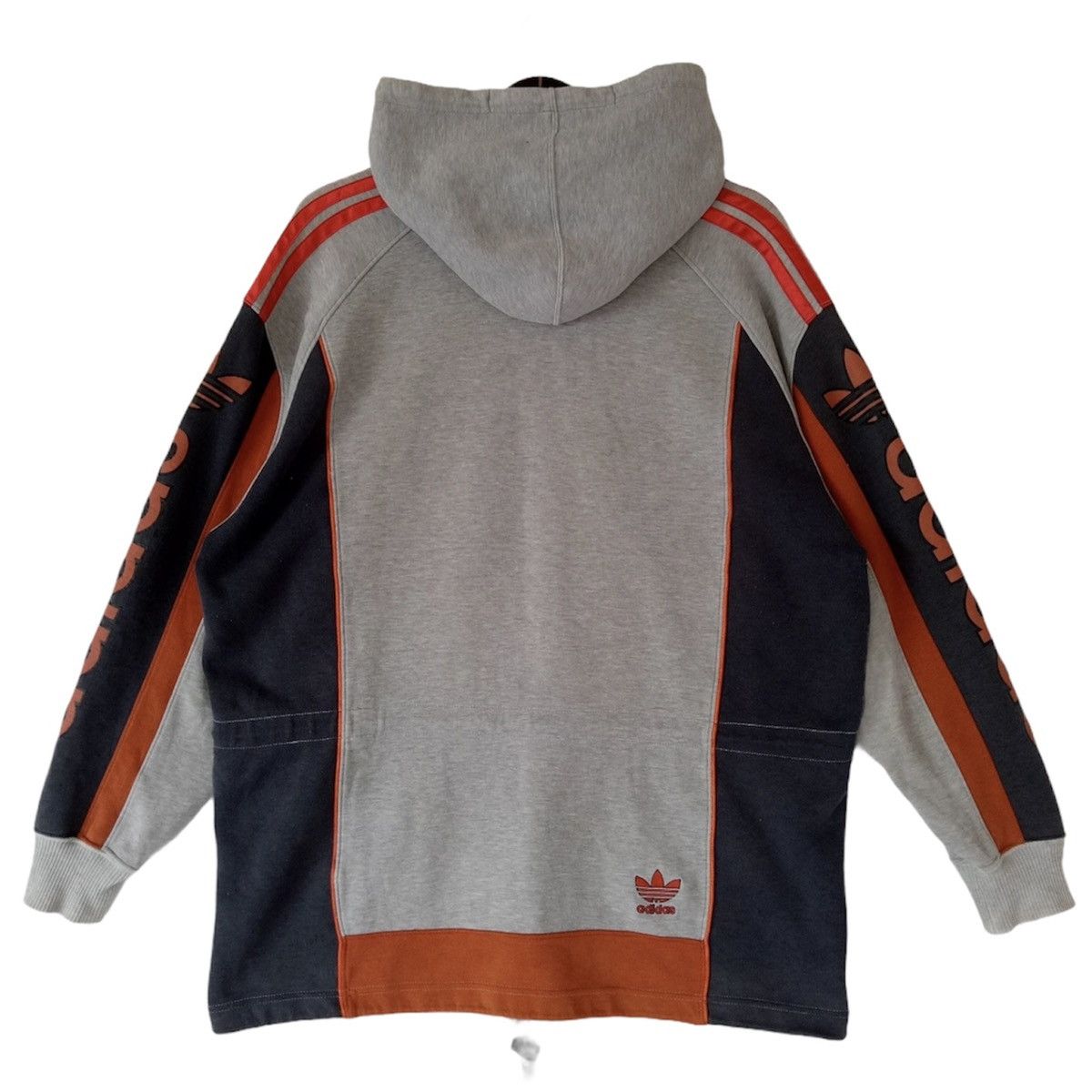 Adidas VINTAGE ADIDAS big logo hoodies embroidered sweater Size US L / EU 52-54 / 3 - 2 Thumbnail