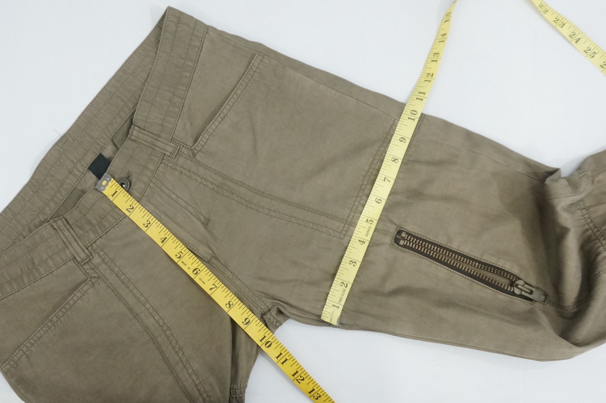 Comme Ca Ism COMME CA MEN Cupro Slim Lowrise Cargo Pants Size US 33 - 18 Thumbnail