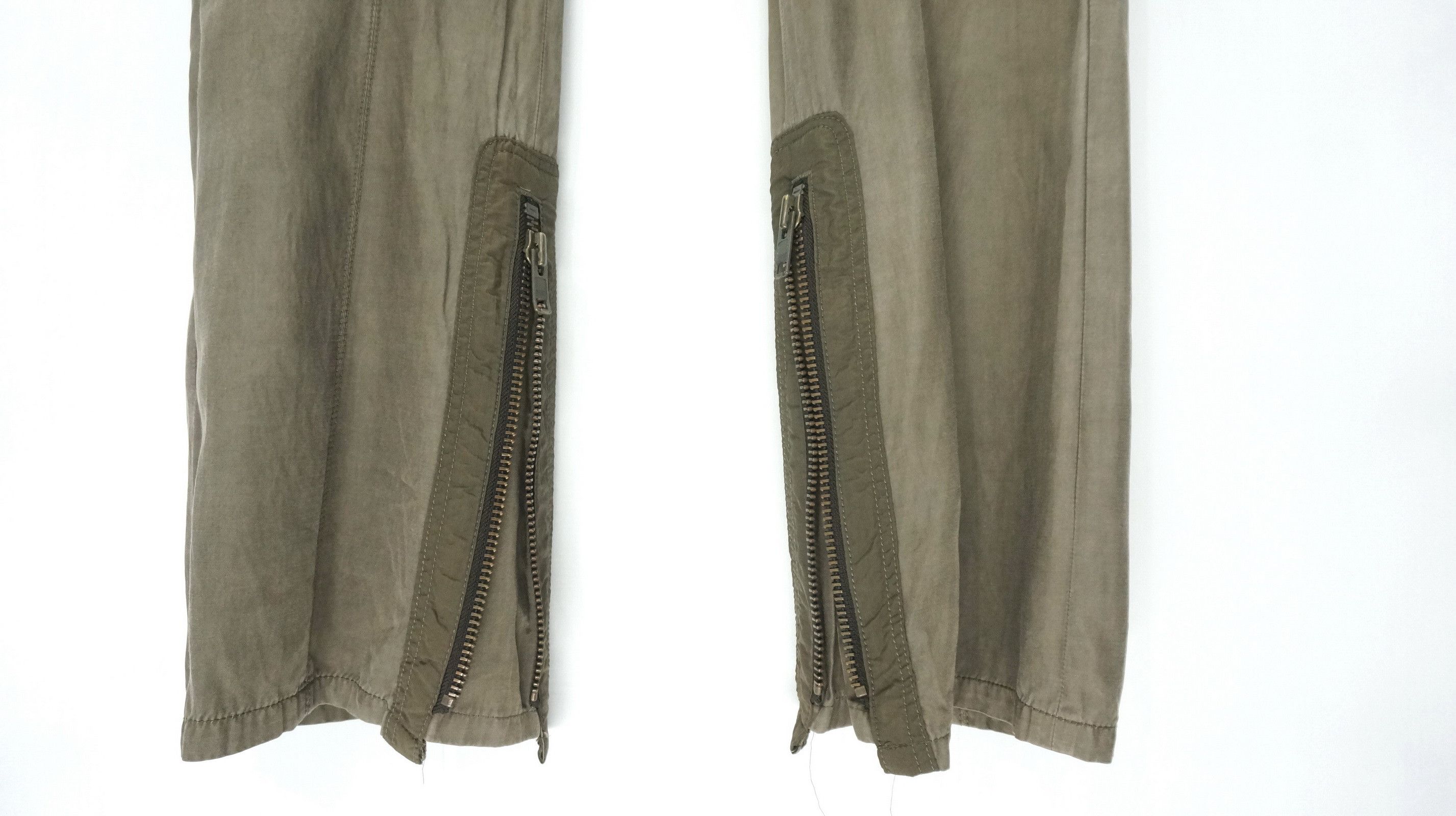 Comme Ca Ism COMME CA MEN Cupro Slim Lowrise Cargo Pants Size US 33 - 5 Thumbnail