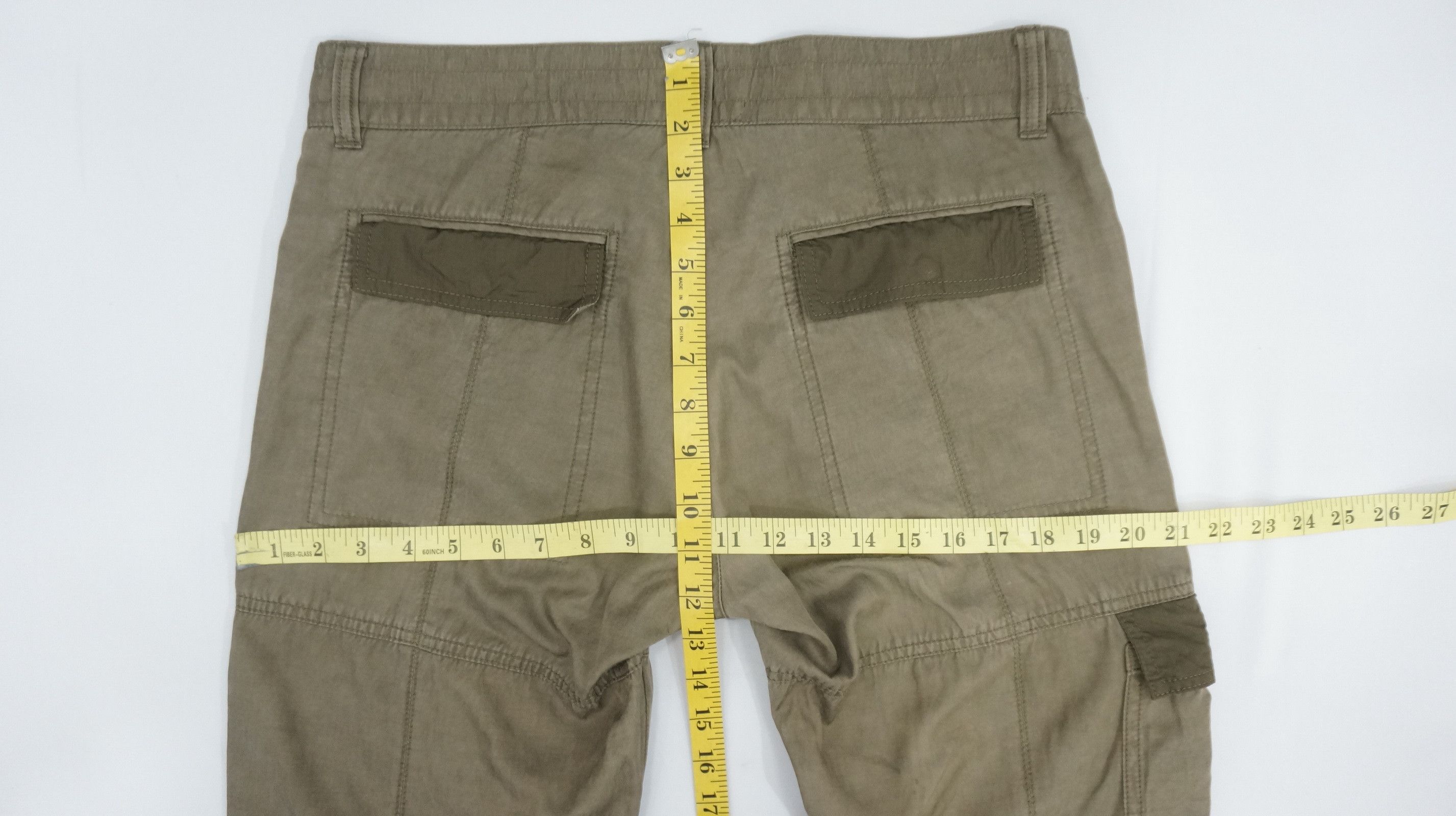 Comme Ca Ism COMME CA MEN Cupro Slim Lowrise Cargo Pants Size US 33 - 20 Thumbnail