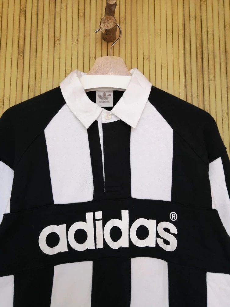 Adidas Vintage ADIDAS Descente Stripe Polos Size US M / EU 48-50 / 2 - 3 Thumbnail