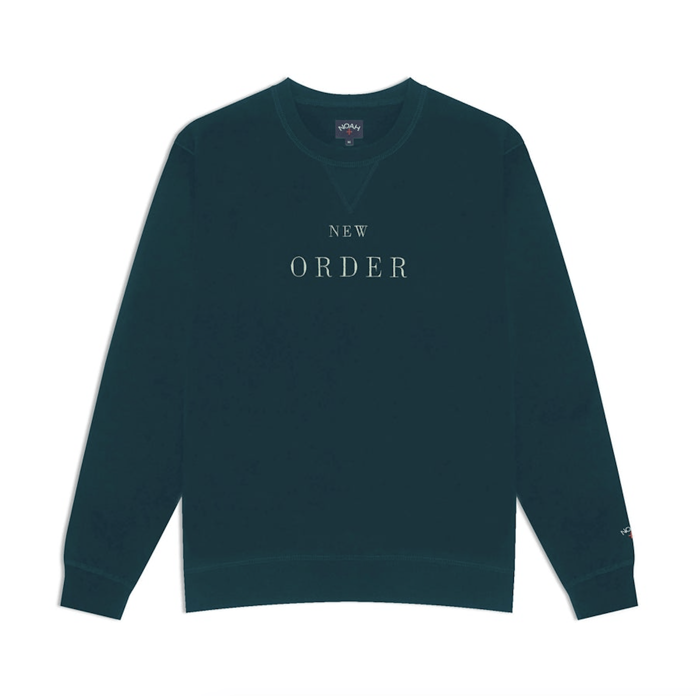 💚 SS21 Noah x New Order Embroidered Crewneck Temptation NEW