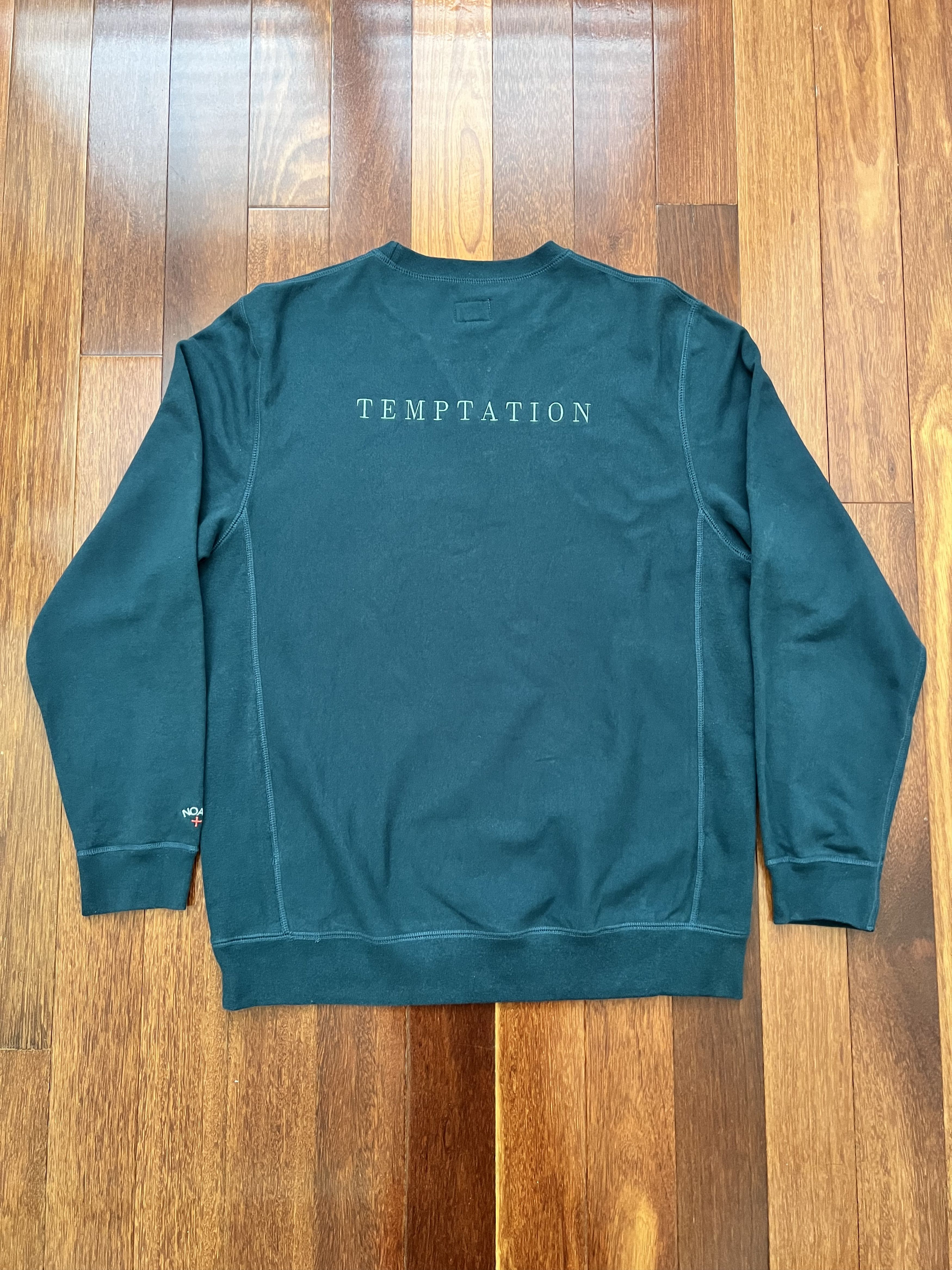 Noah 💚 SS21 Noah x New Order Embroidered Crewneck Temptation NEW Size US XL / EU 56 / 4 - 4 Thumbnail