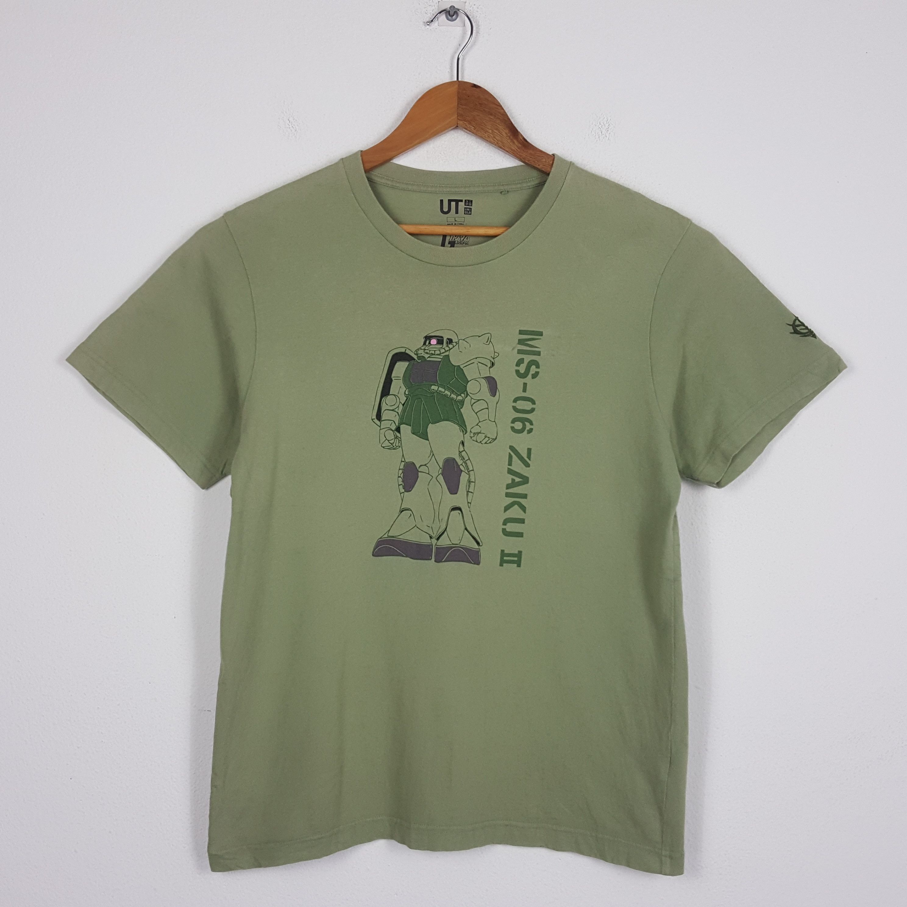 Japanese Brand × Vintage Vintage GUNDAM Strike Ms-06 Zaku ll Japanese Anime T-Shirt Size US L / EU 52-54 / 3 - 1 Thumbnail