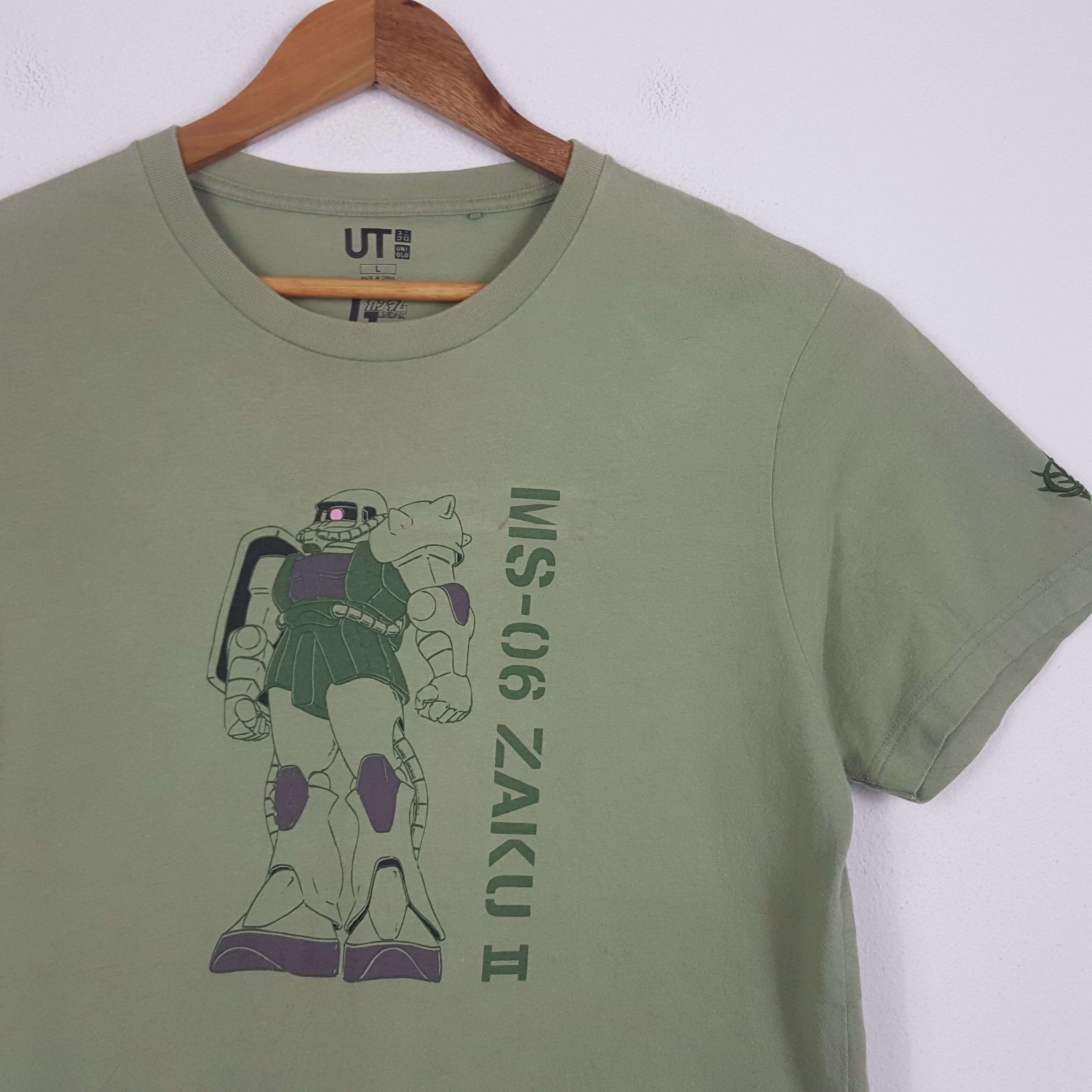 Japanese Brand × Vintage Vintage GUNDAM Strike Ms-06 Zaku ll Japanese Anime T-Shirt Size US L / EU 52-54 / 3 - 2 Thumbnail