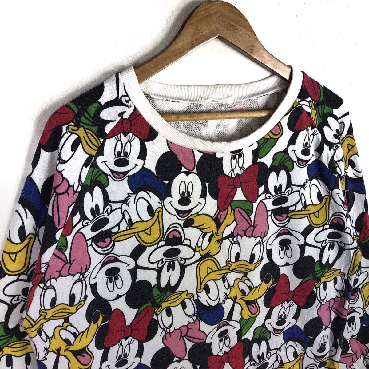 Cartoon Network × Disney × Mickey Mouse Mickey Mouse Disney Cartoon Character Over Print Sweatshirt Size US L / EU 52-54 / 3 - 2 Thumbnail
