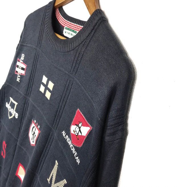 Grand Slam × Vintage Vintage 90s Grandslam Munsingwear Knitwear Sweatshirt Size US M / EU 48-50 / 2 - 4 Thumbnail
