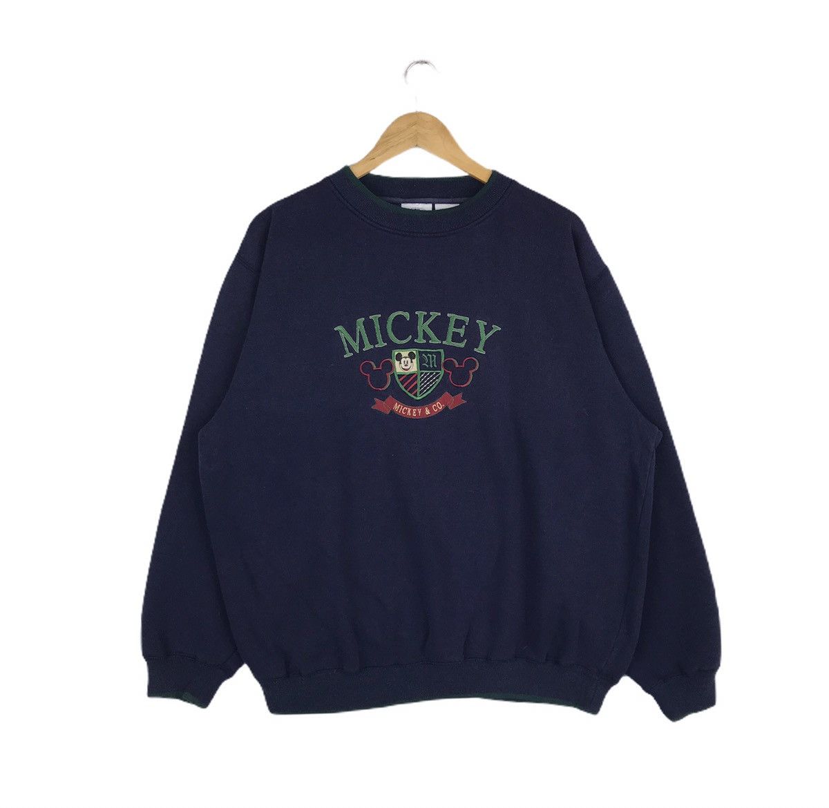Mickey & Co. Vintage Mickey Mouse Disney Cartoon Sweatshirt Size US XL / EU 56 / 4 - 1 Thumbnail