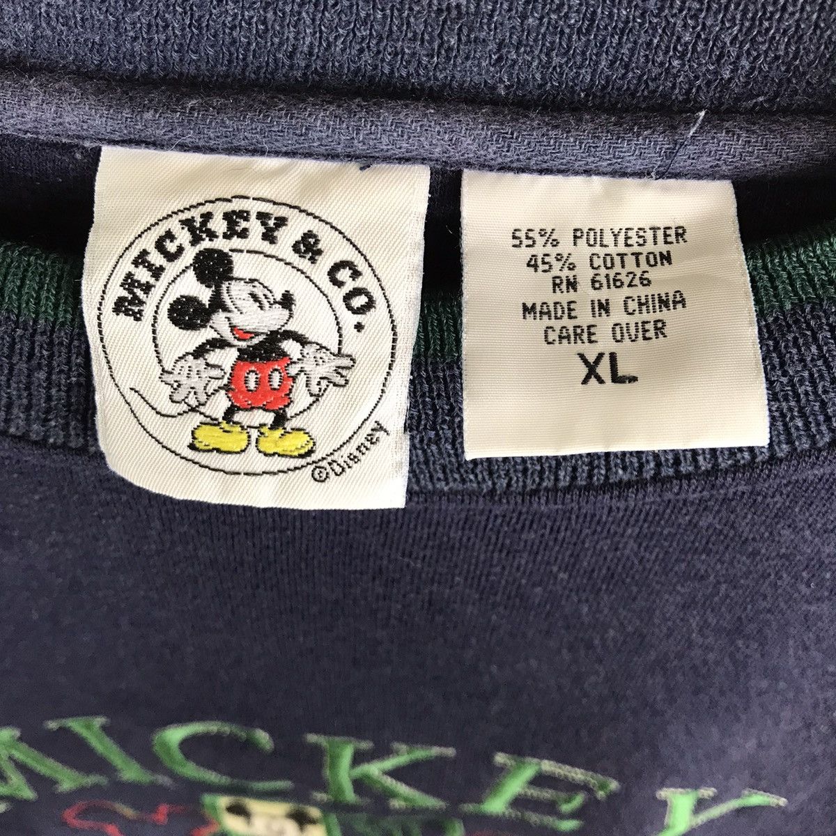Mickey & Co. Vintage Mickey Mouse Disney Cartoon Sweatshirt Size US XL / EU 56 / 4 - 5 Thumbnail