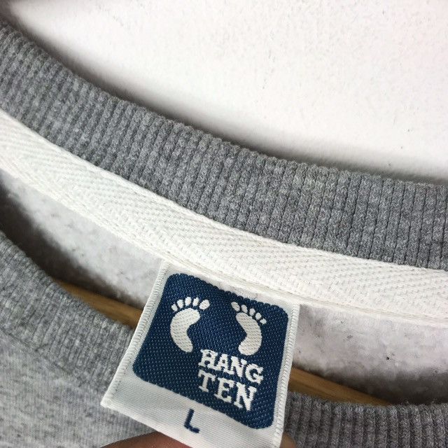 Hang Ten Vintage Hang Ten Stripe Surfing Sweatshirt Pullover Jumper Size US L / EU 52-54 / 3 - 3 Thumbnail