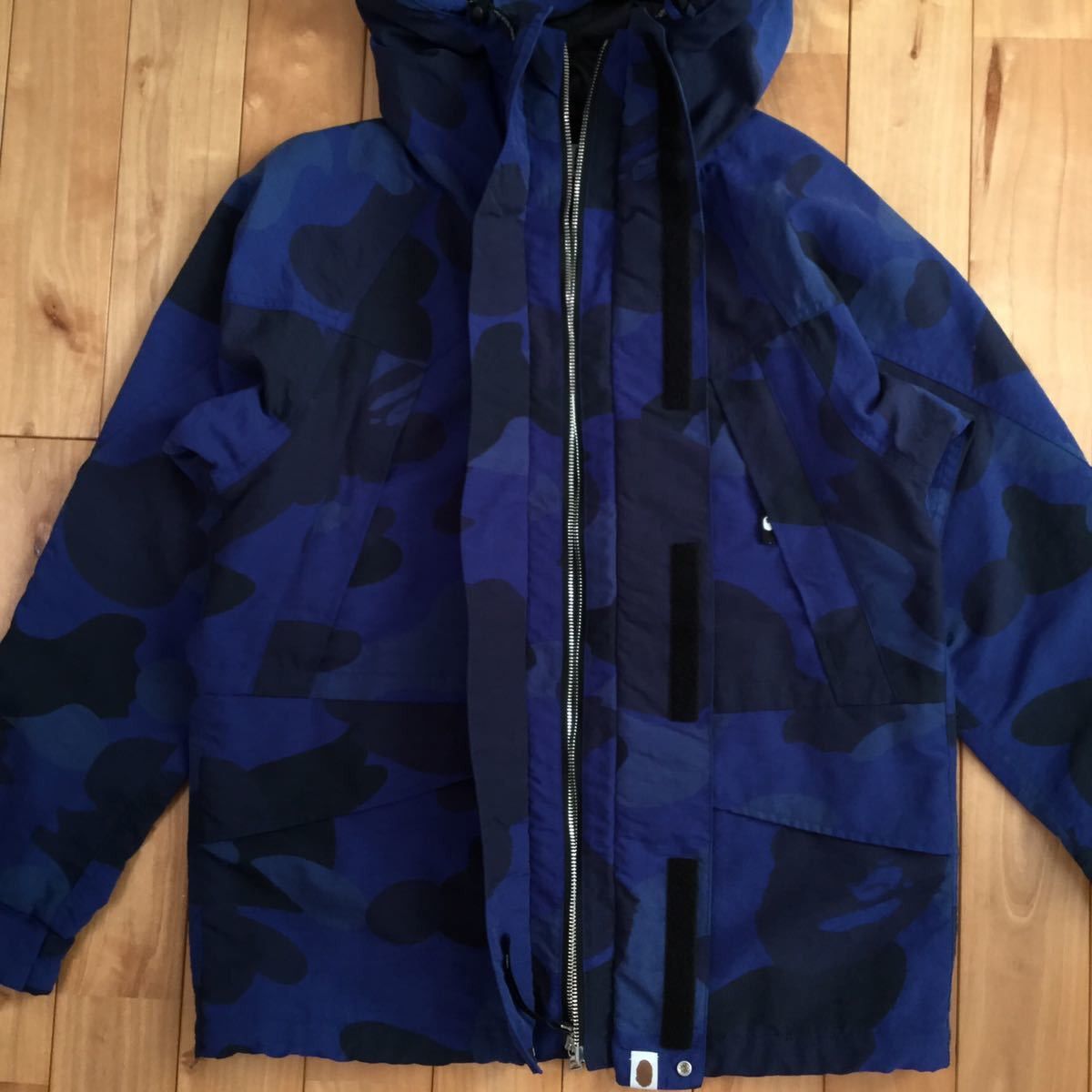 Bape BAPE Giant camo snowboard jacket blue camo ape Size US M / EU 48-50 / 2 - 6 Thumbnail