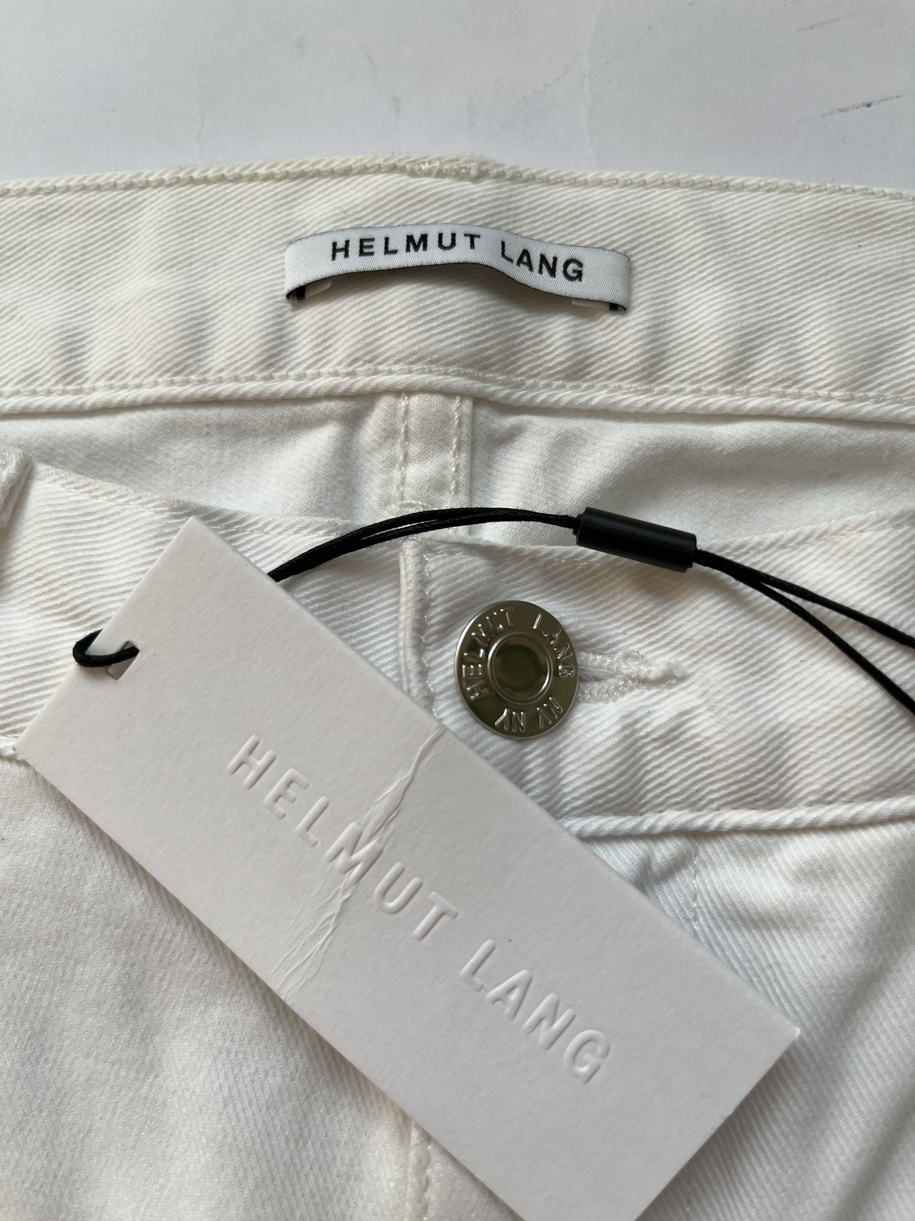 Helmut Lang ⚡️QUICK SALE⚡️Helmut Lang White Jeans Denim Size US 32 / EU 48 - 3 Thumbnail