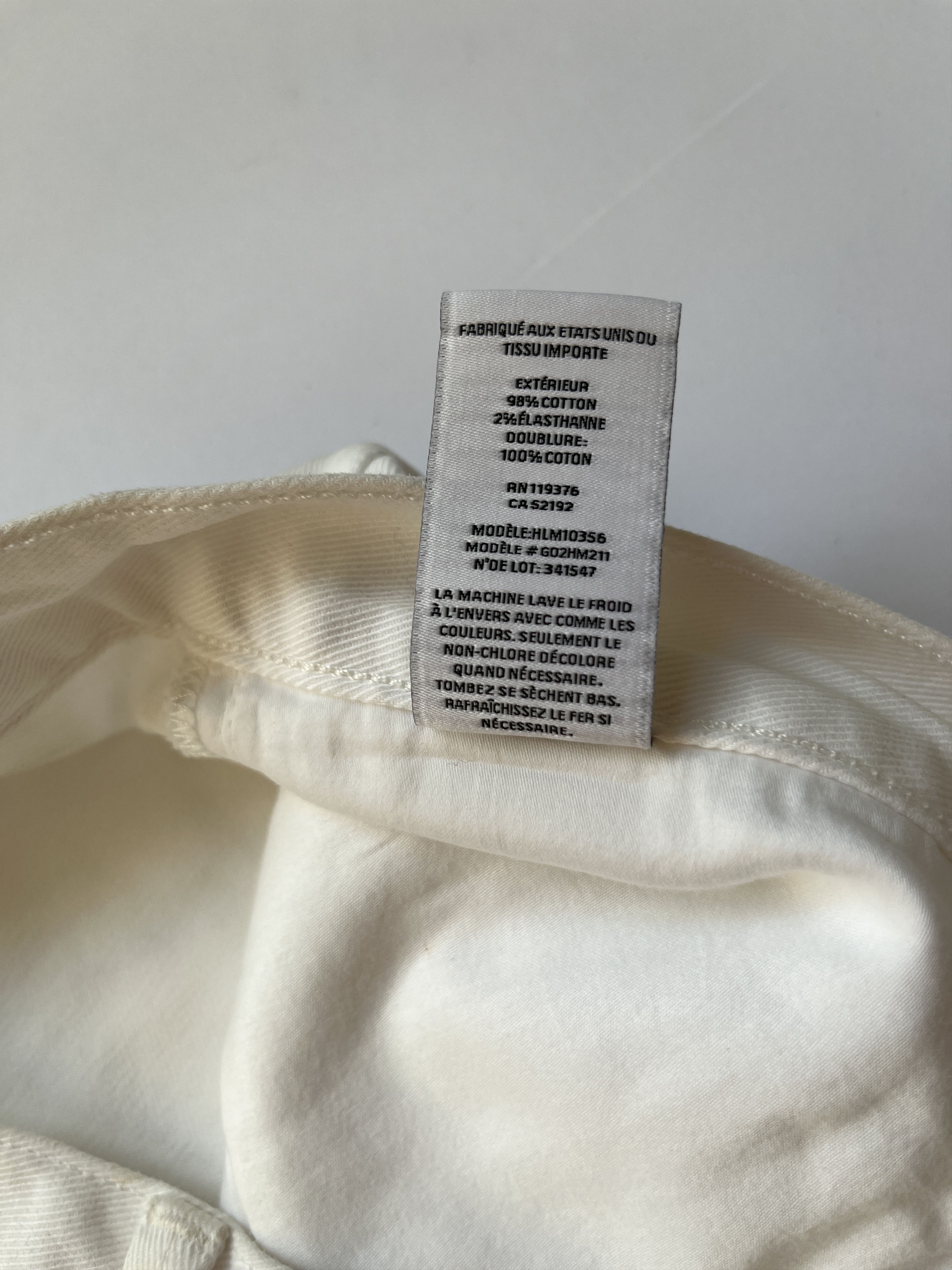 Helmut Lang ⚡️QUICK SALE⚡️Helmut Lang White Jeans Denim Size US 32 / EU 48 - 5 Thumbnail