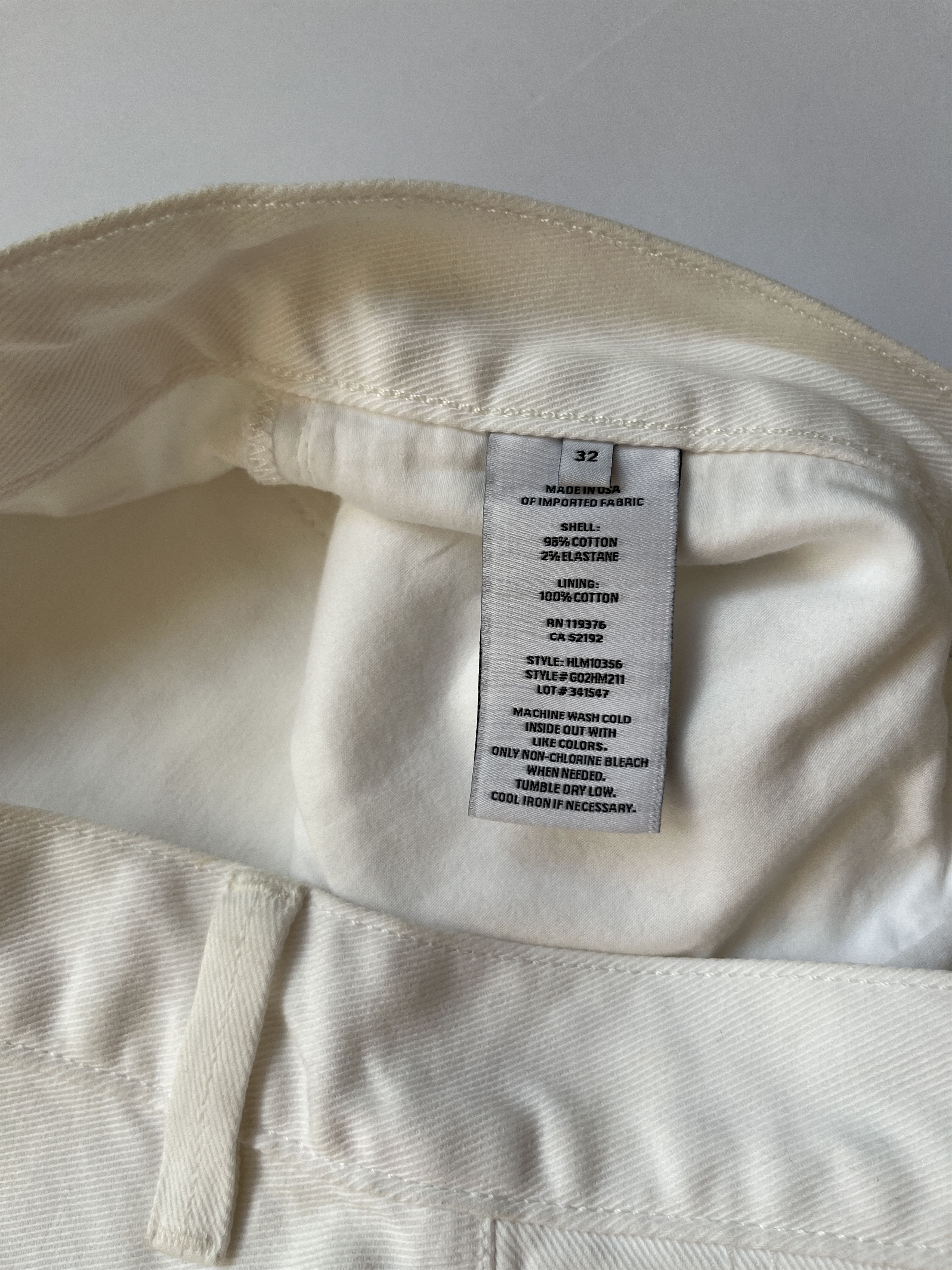 Helmut Lang ⚡️QUICK SALE⚡️Helmut Lang White Jeans Denim Size US 32 / EU 48 - 4 Thumbnail