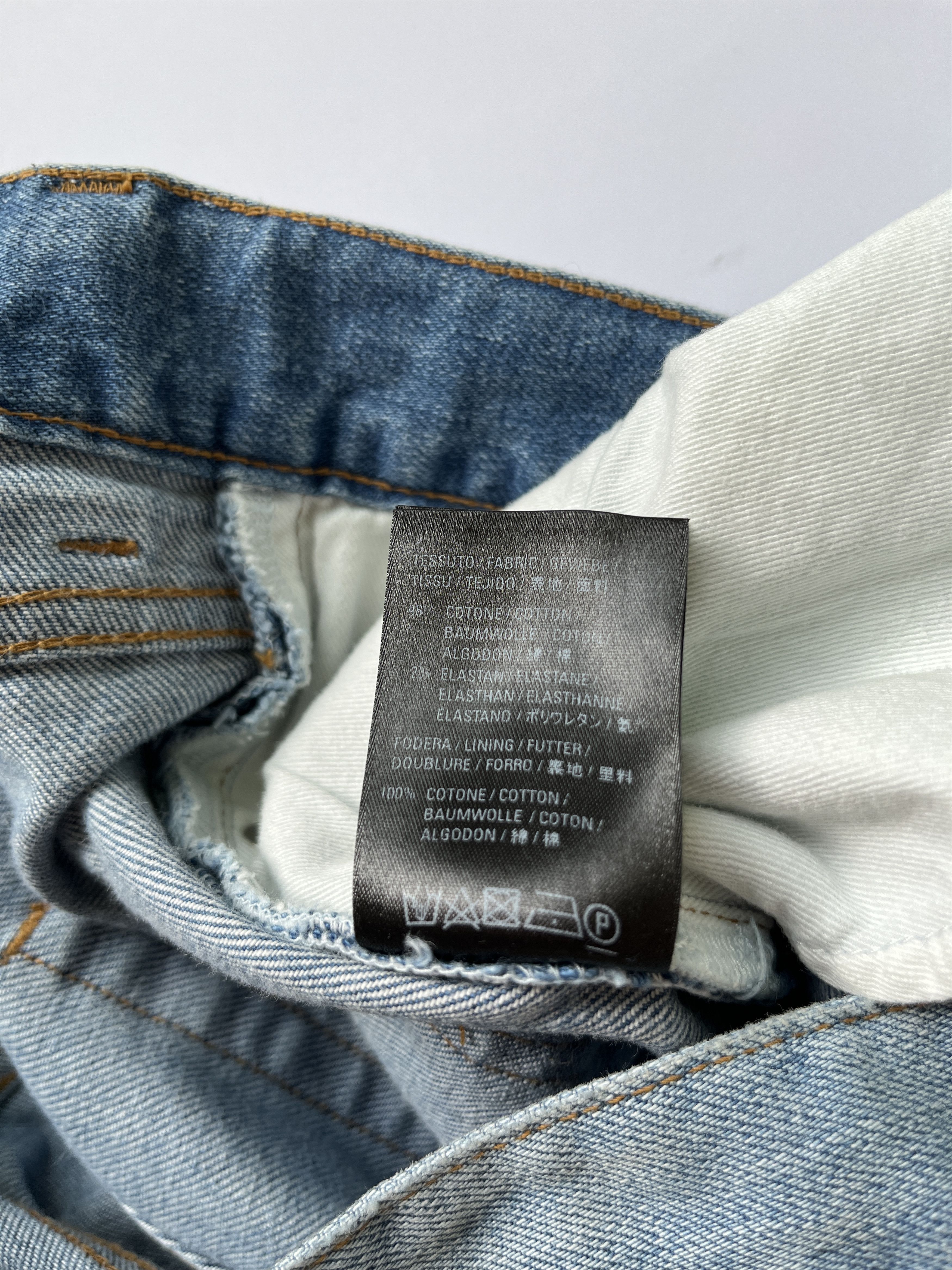 Balenciaga ⚡️QUICK SALE⚡️2019 Balenciaga by Demna Blue Jeans Denim Size 26" / US 2 / IT 38 - 5 Thumbnail
