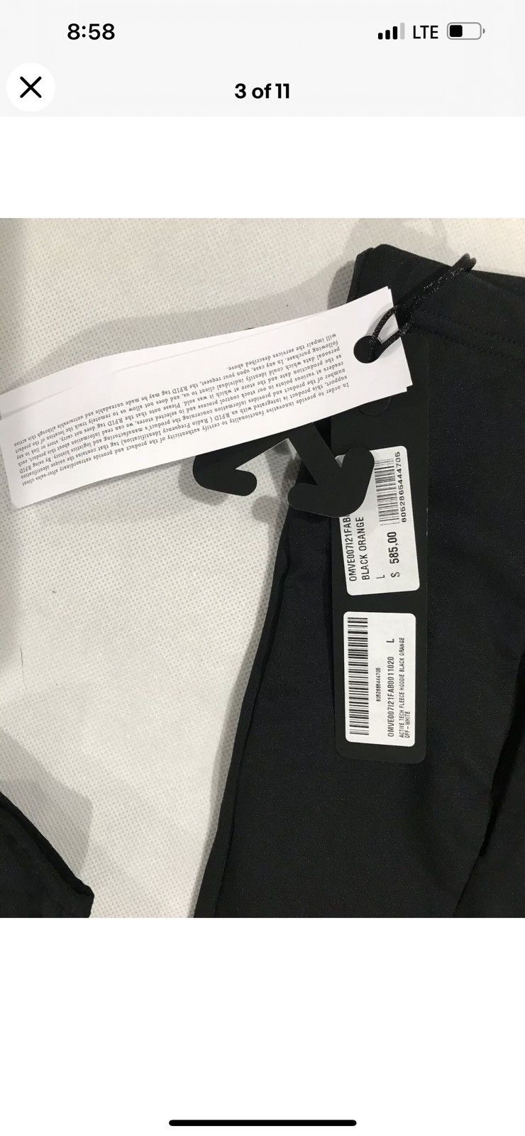 Off-White Off-White windbreaker. L. $585 Size US L / EU 52-54 / 3 - 3 Thumbnail