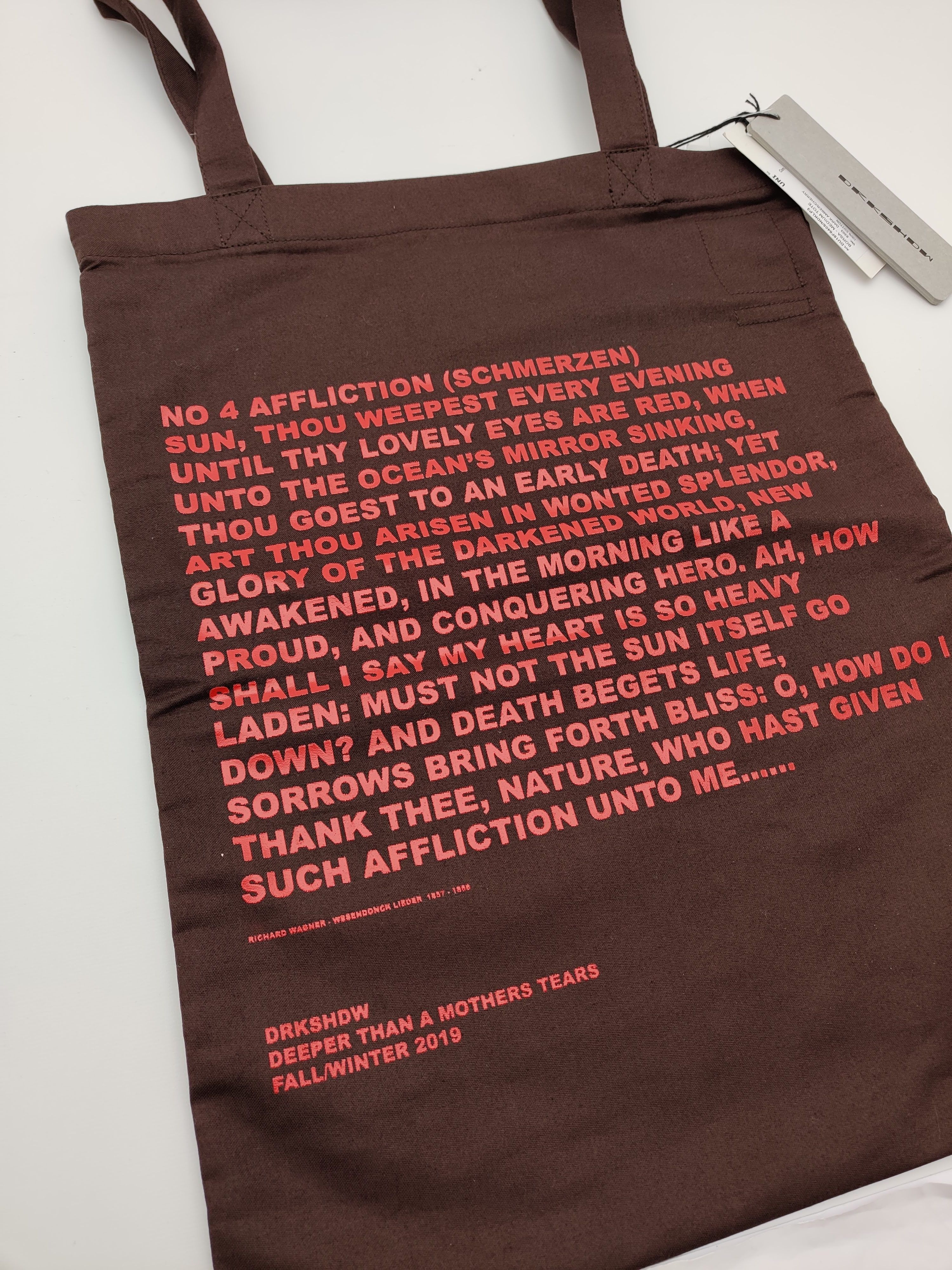 Rick Owens ⚡️QUICK SALE⚡️Rick Owens Drkshdw Brown Tote Bag Size ONE SIZE - 2 Thumbnail
