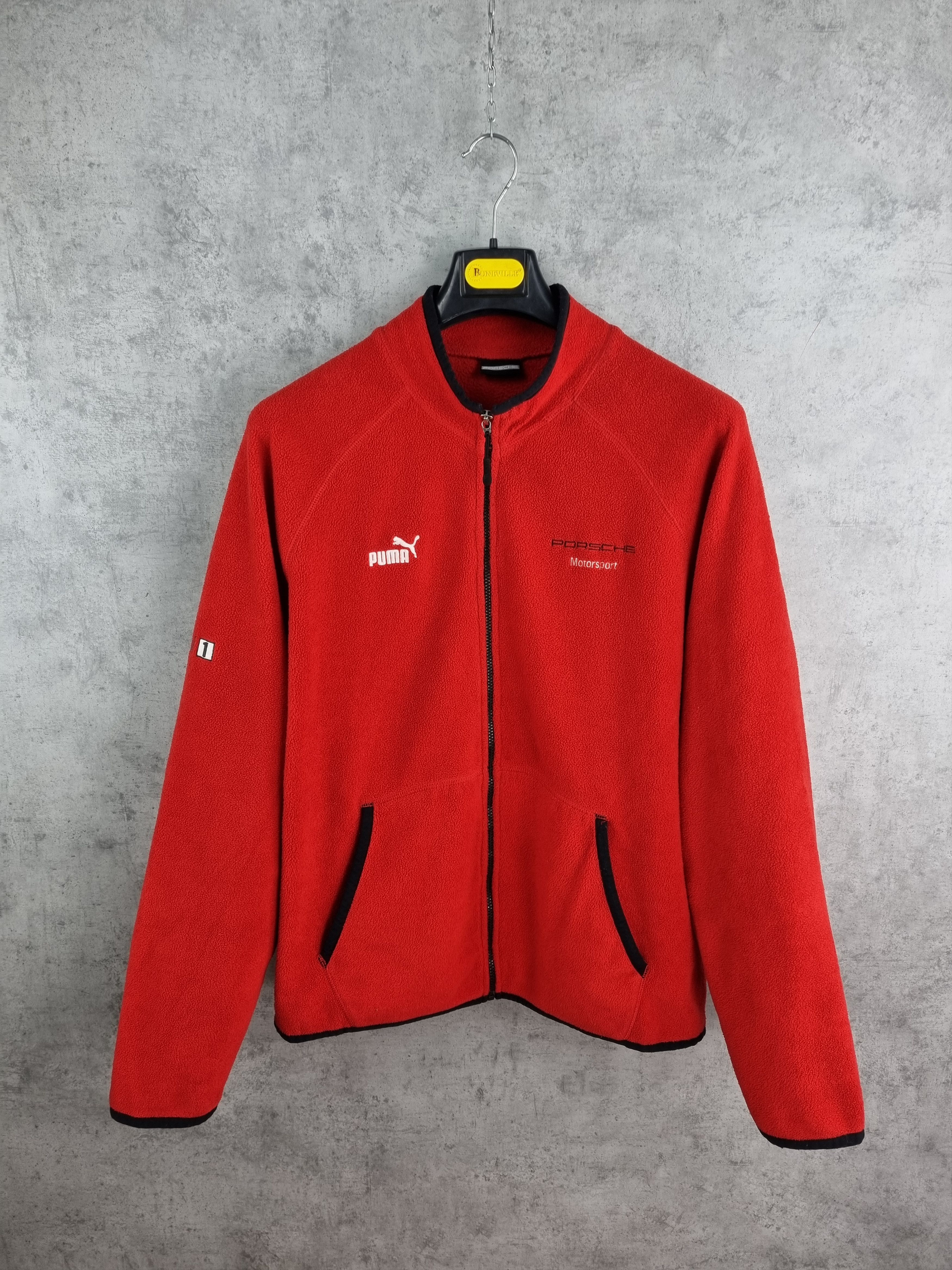 Formula 1 × Porsche Design Porsche x Puma Racing Fleece Zip up light jacket Size US XL / EU 56 / 4 - 2 Thumbnail