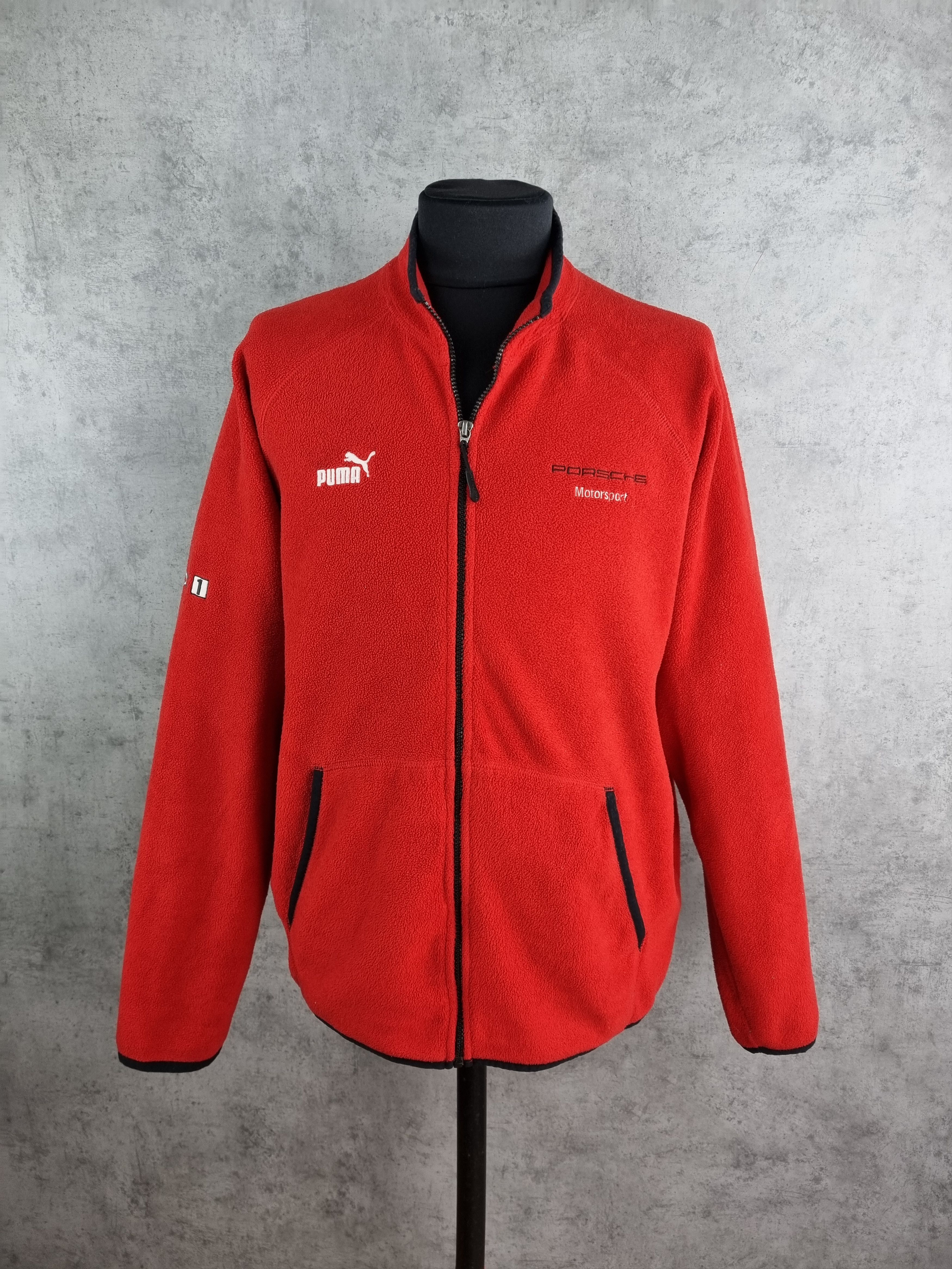 Formula 1 × Porsche Design Porsche x Puma Racing Fleece Zip up light jacket Size US XL / EU 56 / 4 - 5 Thumbnail