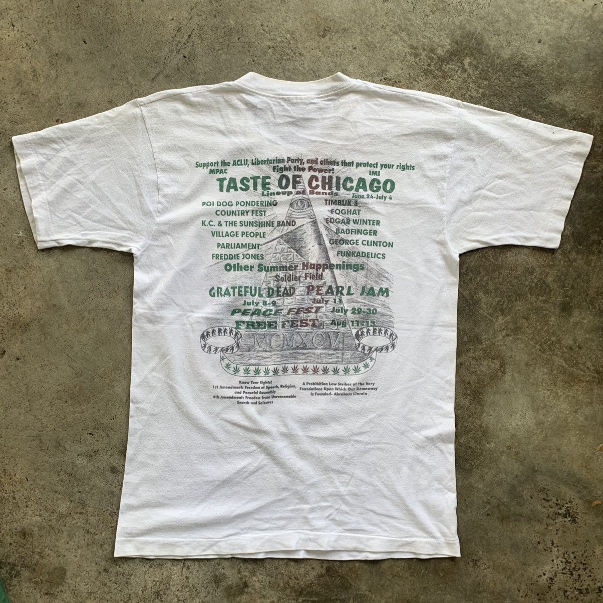 Band Tees Will work for weed marijuana taste of chicago vintage tee Size US L / EU 52-54 / 3 - 2 Thumbnail