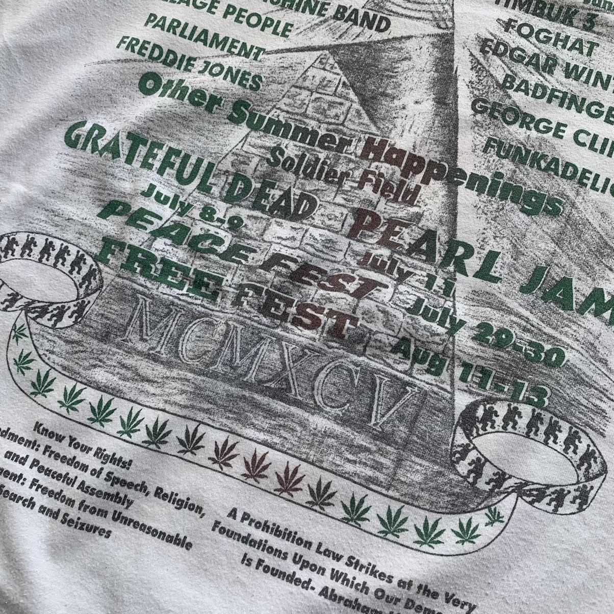 Band Tees Will work for weed marijuana taste of chicago vintage tee Size US L / EU 52-54 / 3 - 20 Thumbnail