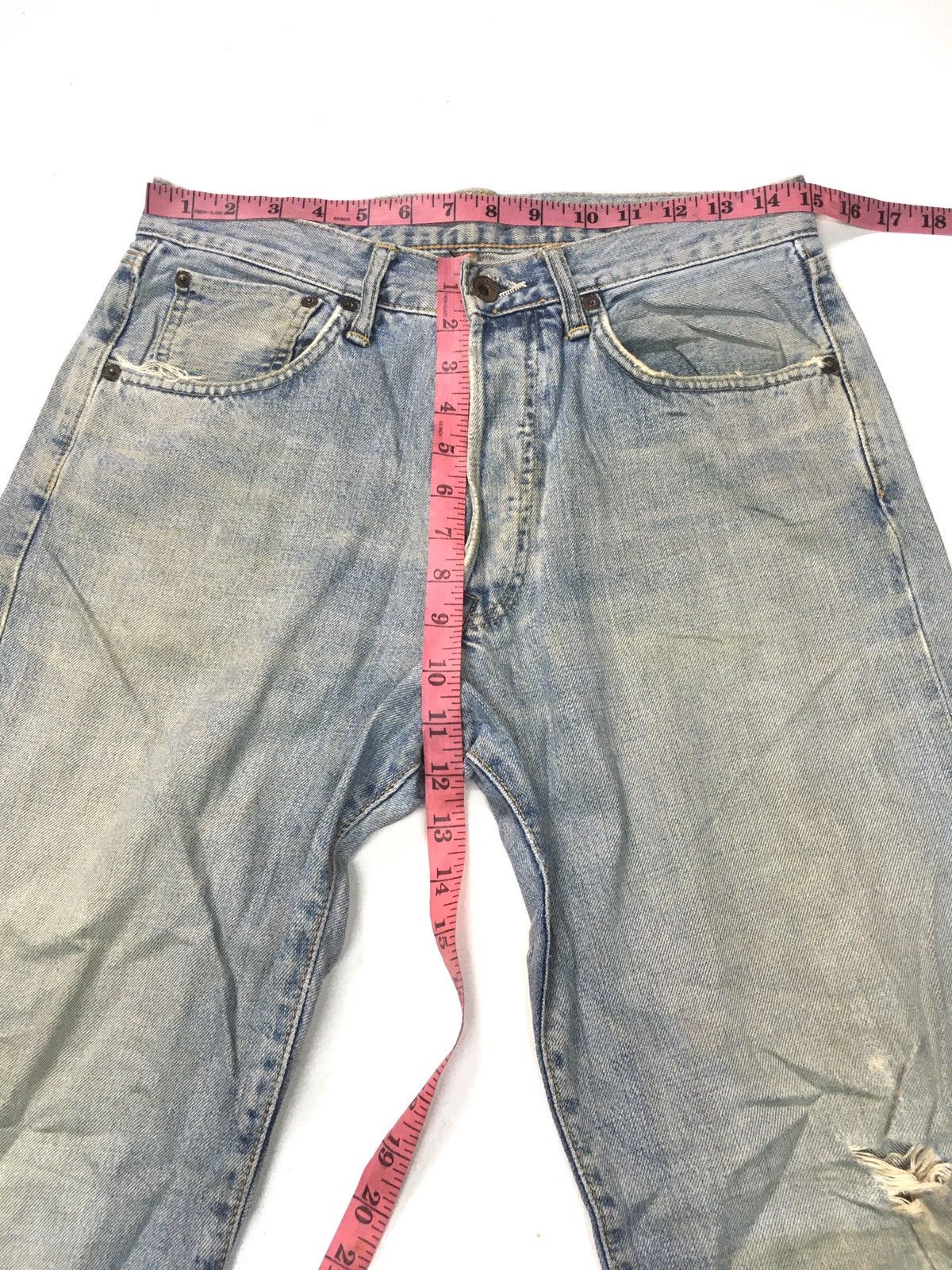 Edwin × Vintage Vintage Edwin 505x distressed selvage denim japan Size US 30 / EU 46 - 3 Thumbnail