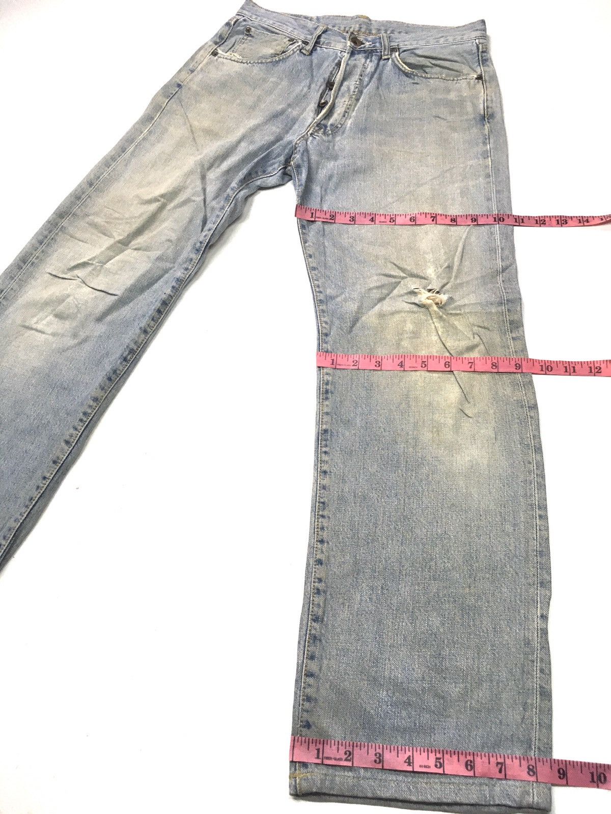Edwin × Vintage Vintage Edwin 505x distressed selvage denim japan Size US 30 / EU 46 - 4 Thumbnail